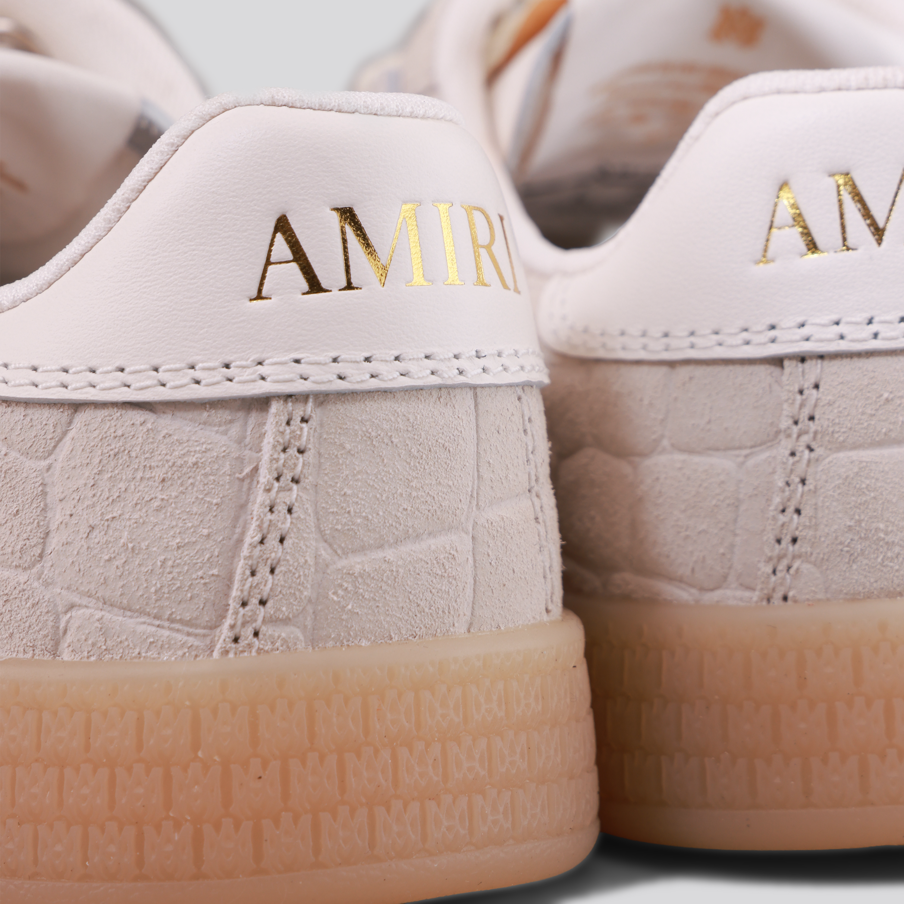 Sneakers Beige AMIRI Pacific Bones Croc