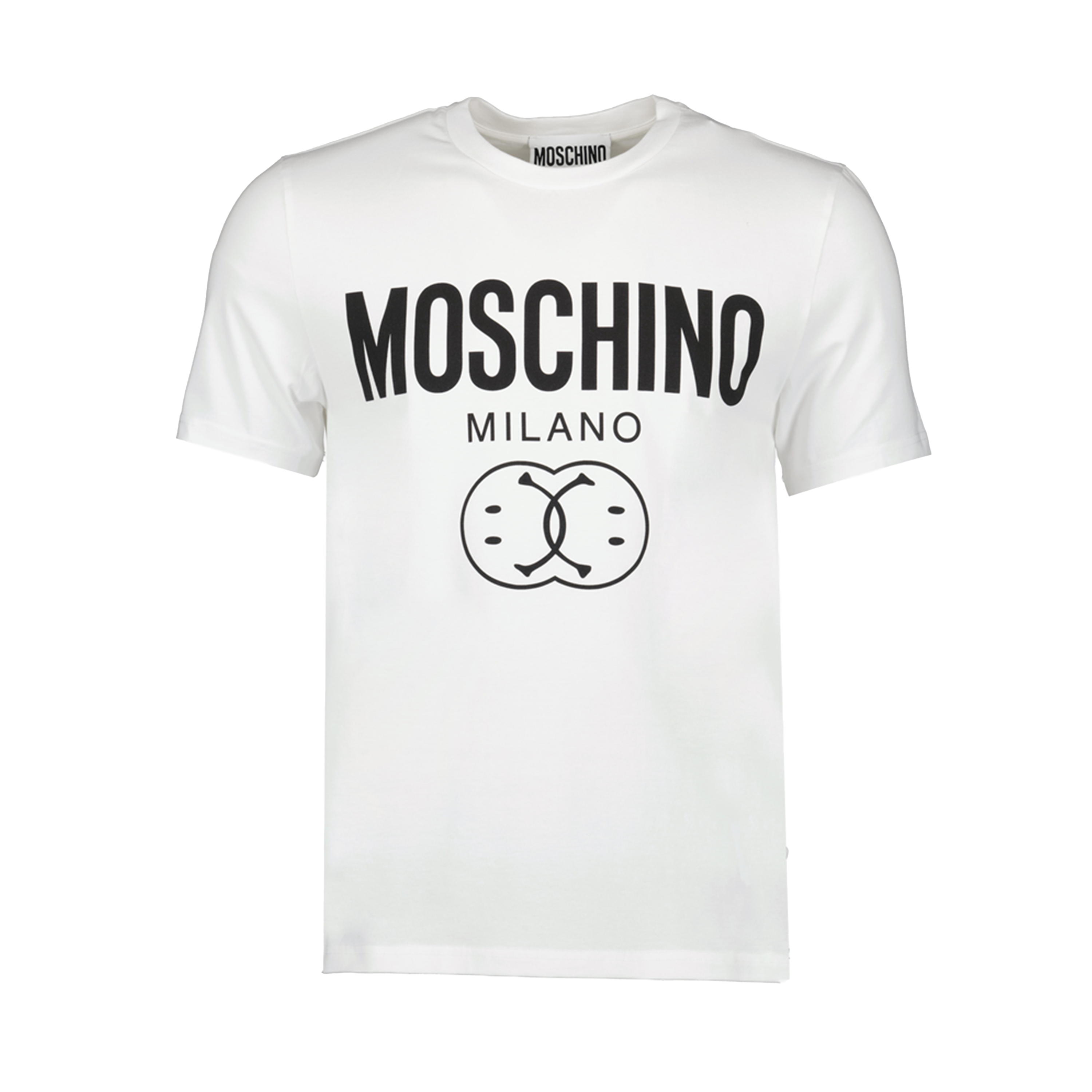 Camiseta Blanca Moschino Couture Smile Faces