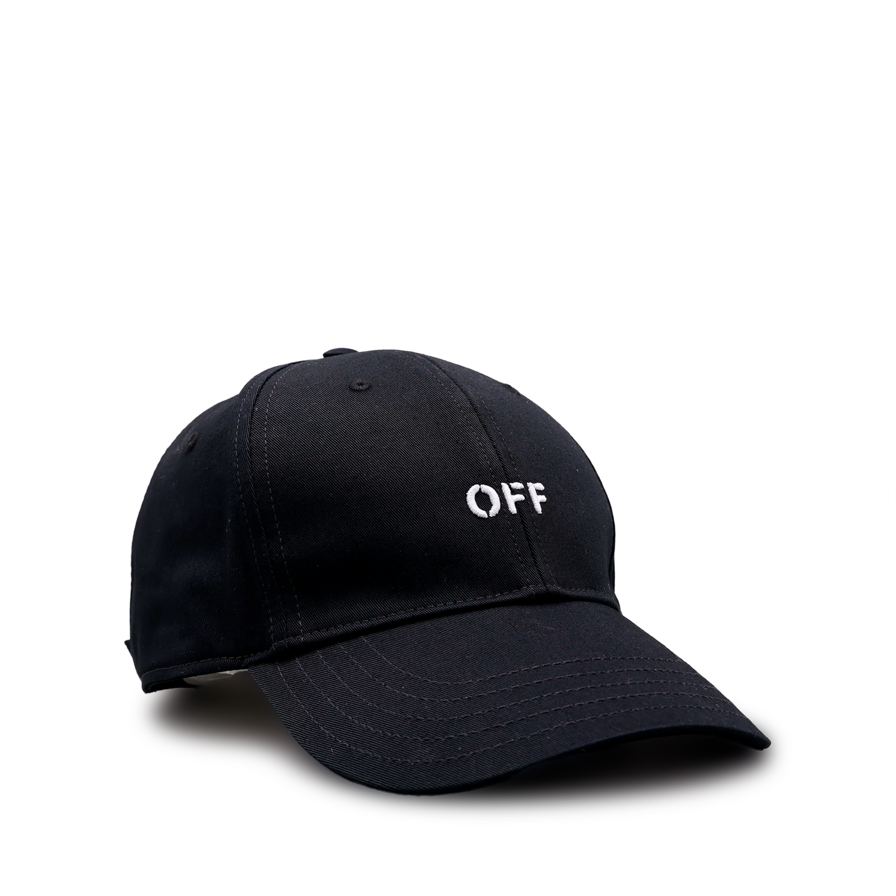 Gorra Negra Off-White Off Stamp