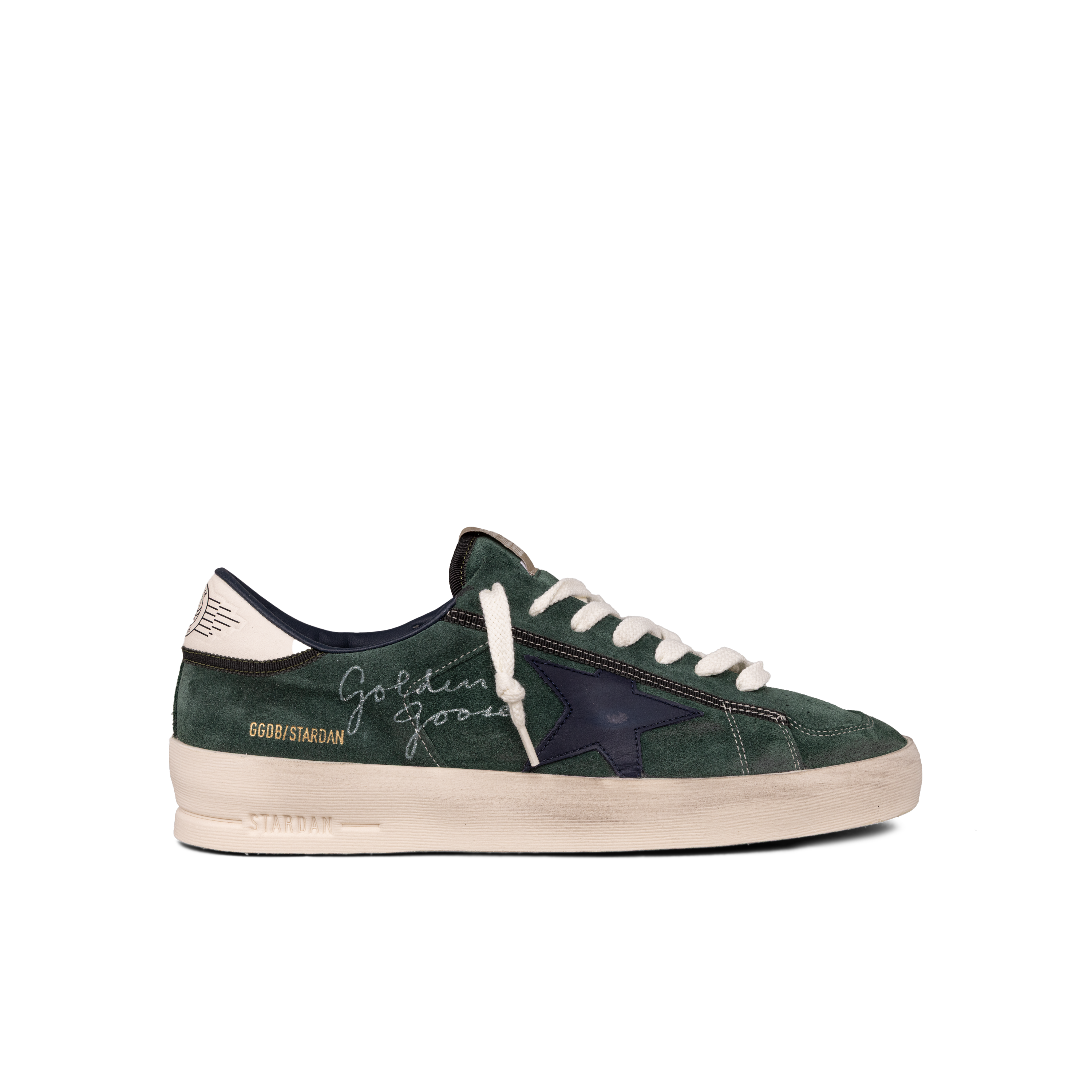 Sneakers Verdes Golden Goose Stardan Suede