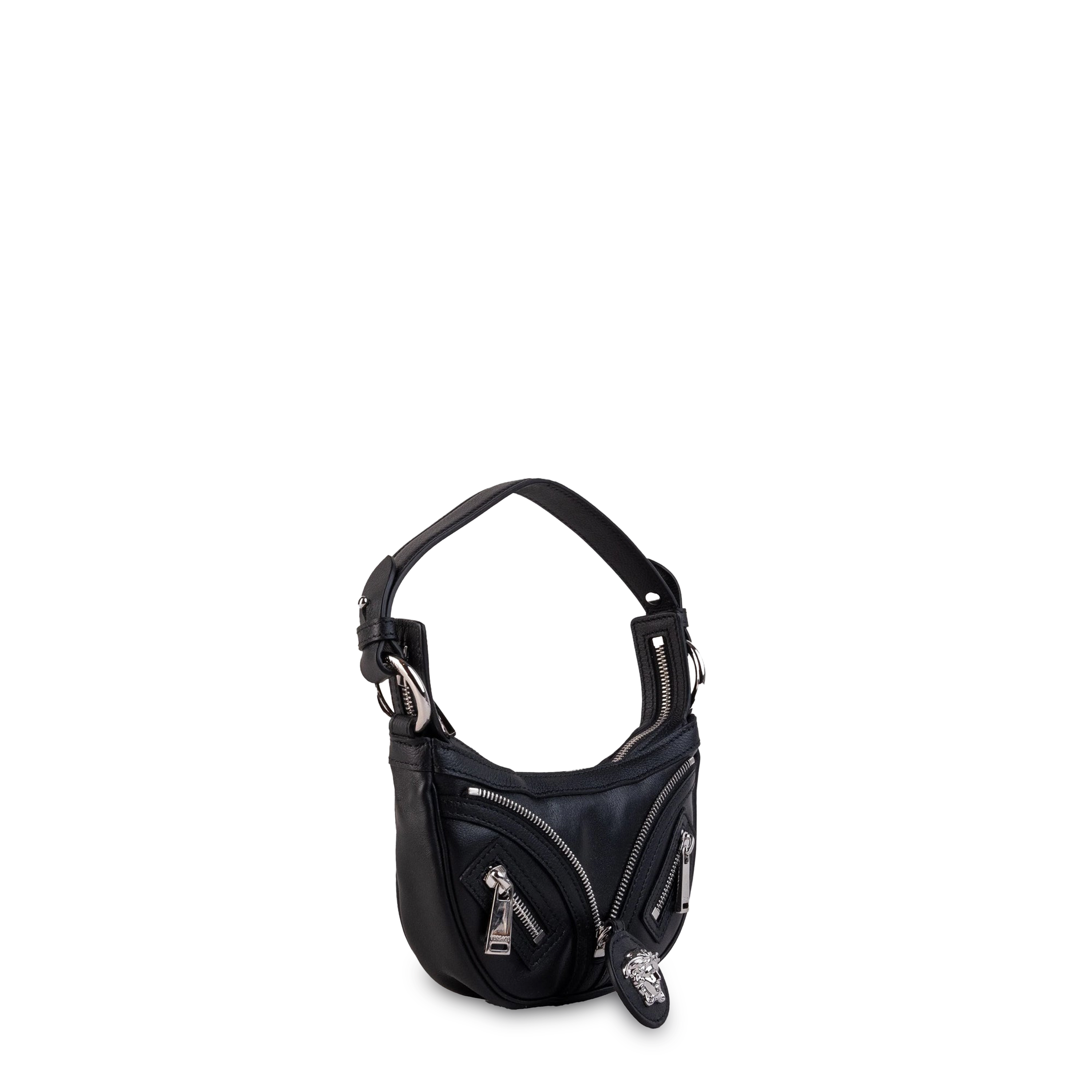 Cartera Negra Versace Medium Repeat