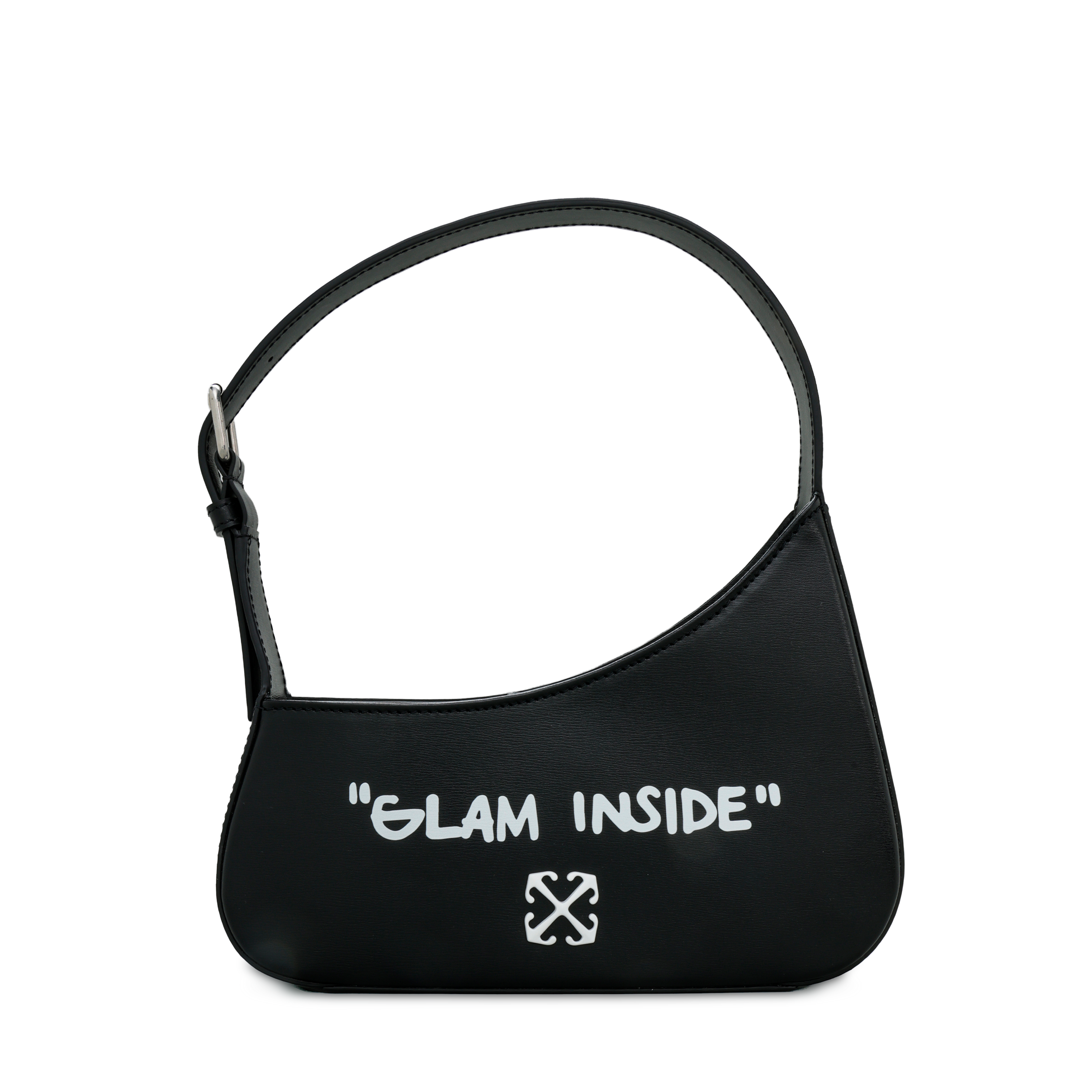 Cartera Negro Off-White Glam Inside