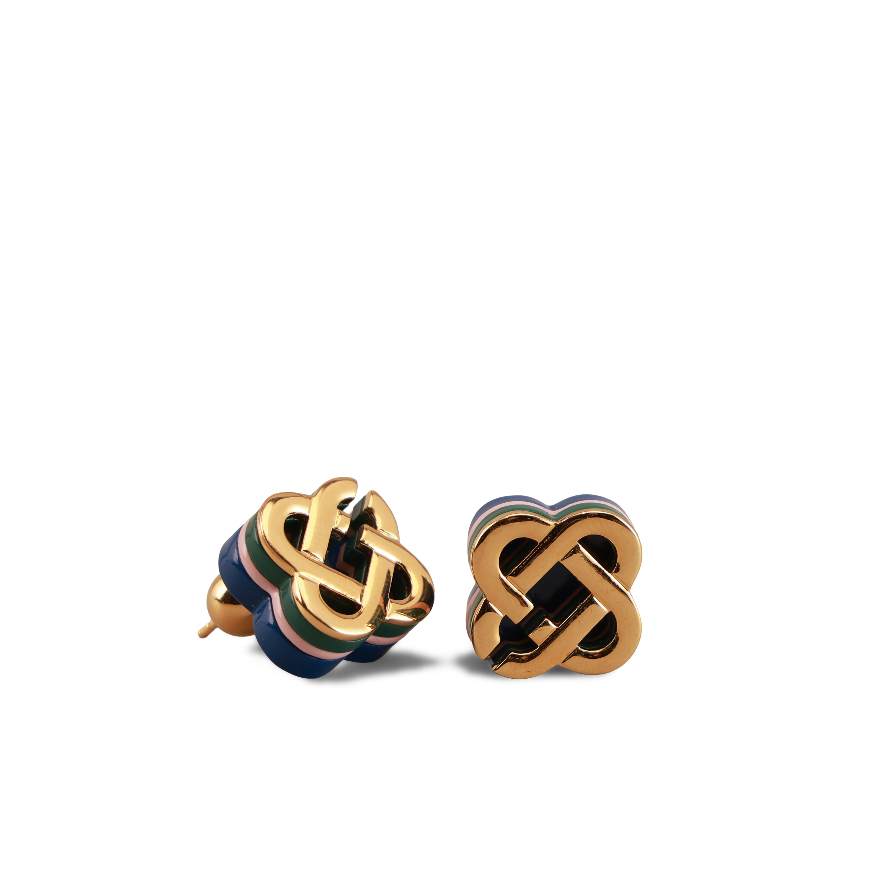 Aretes Dorados Casablanca Hiking Stacked