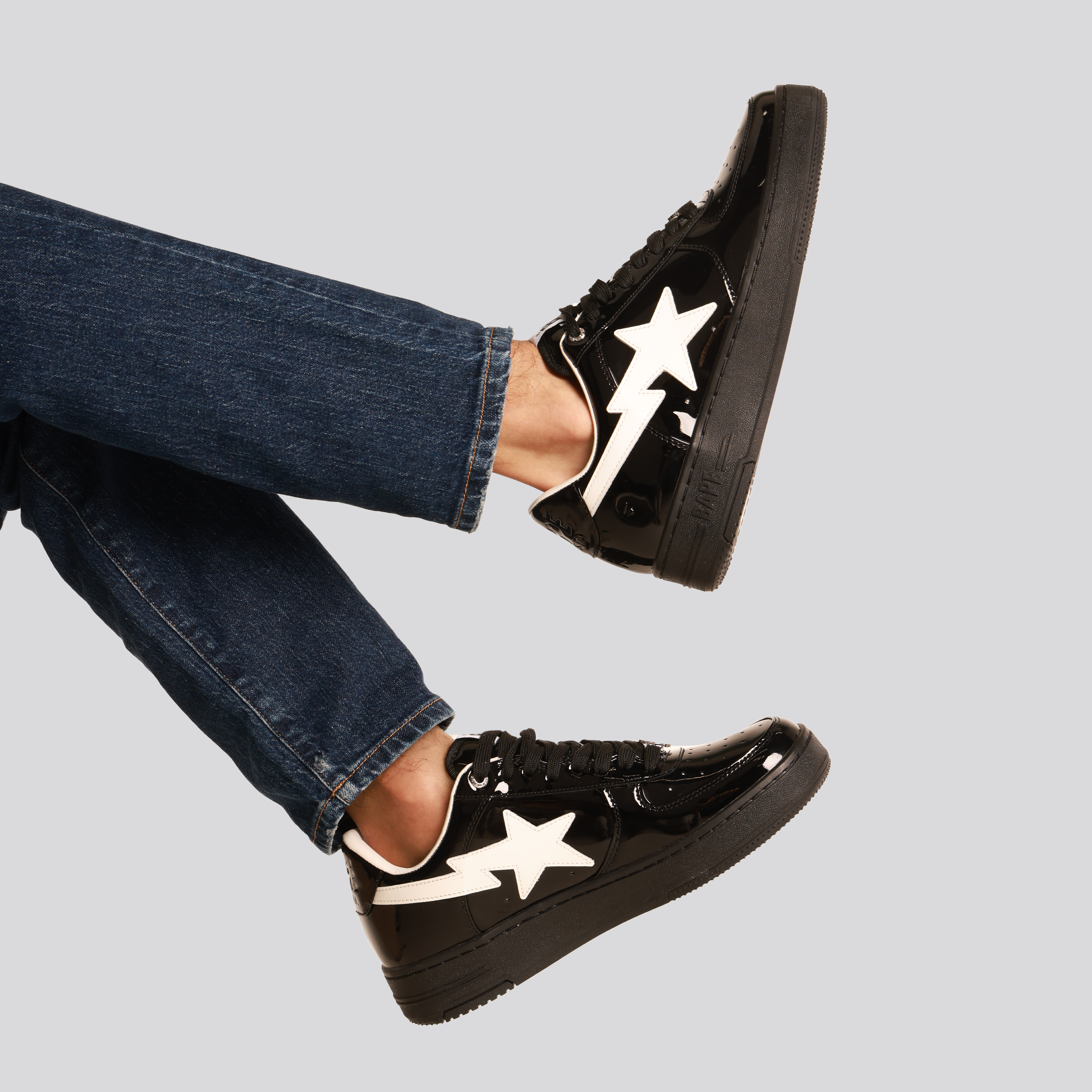 Sneakers Negros Bape Sta #1