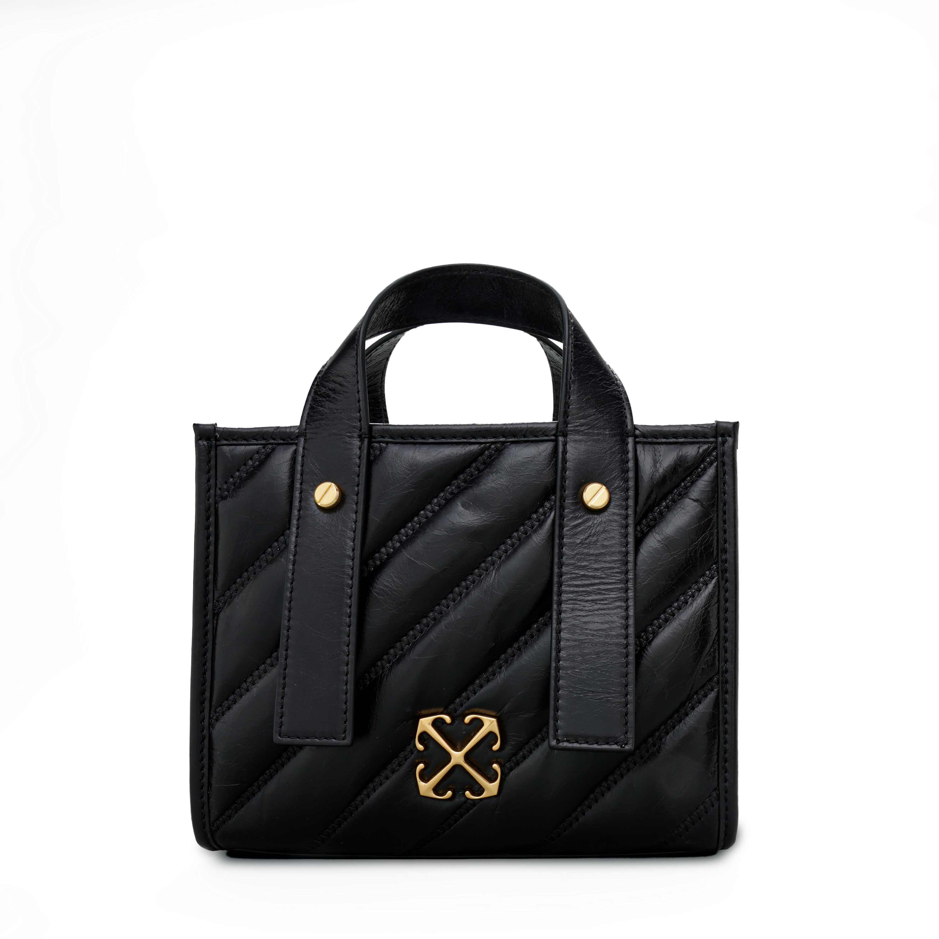 Cartera Negro Off-White Tote