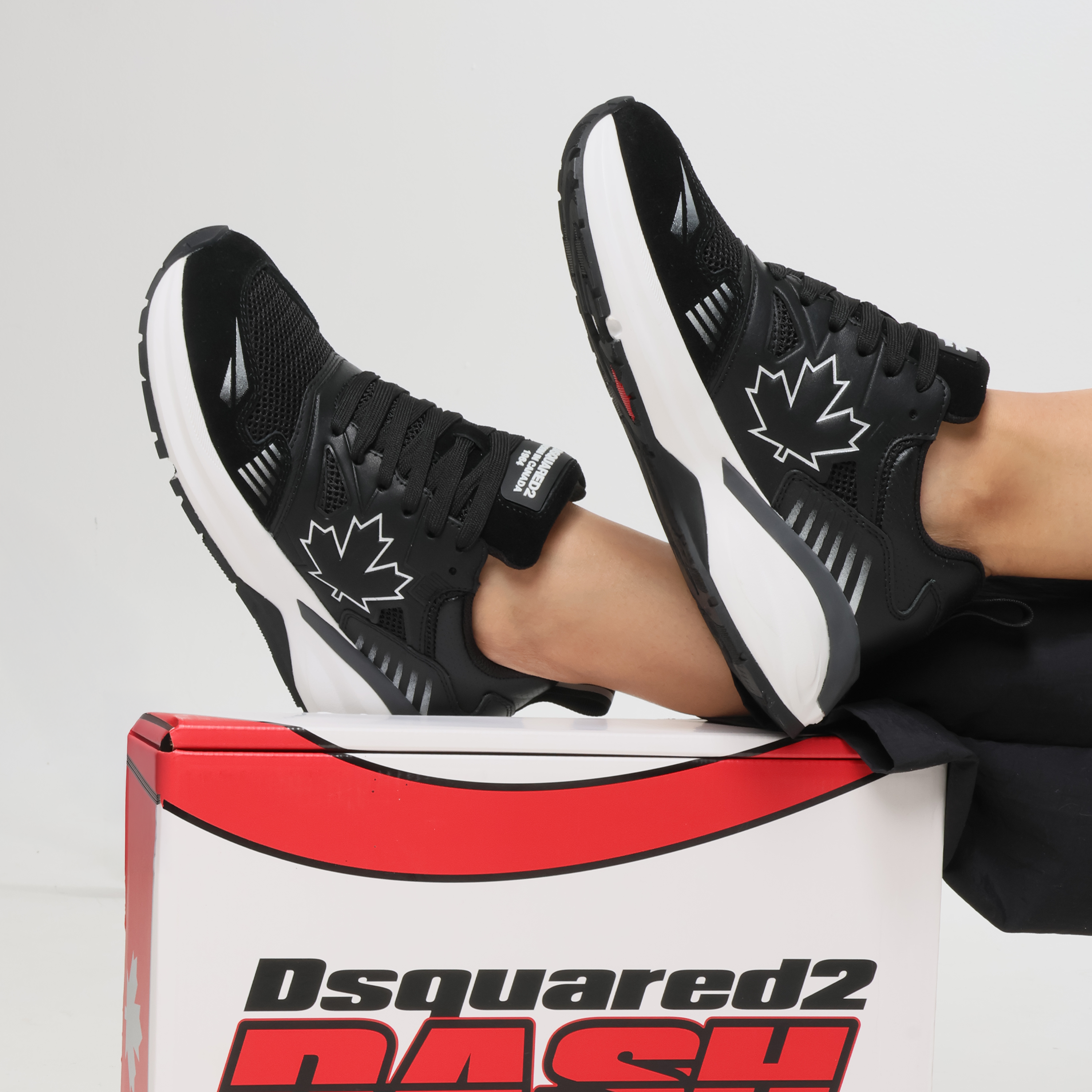 Sneakers Negros Dsquared2 Dash