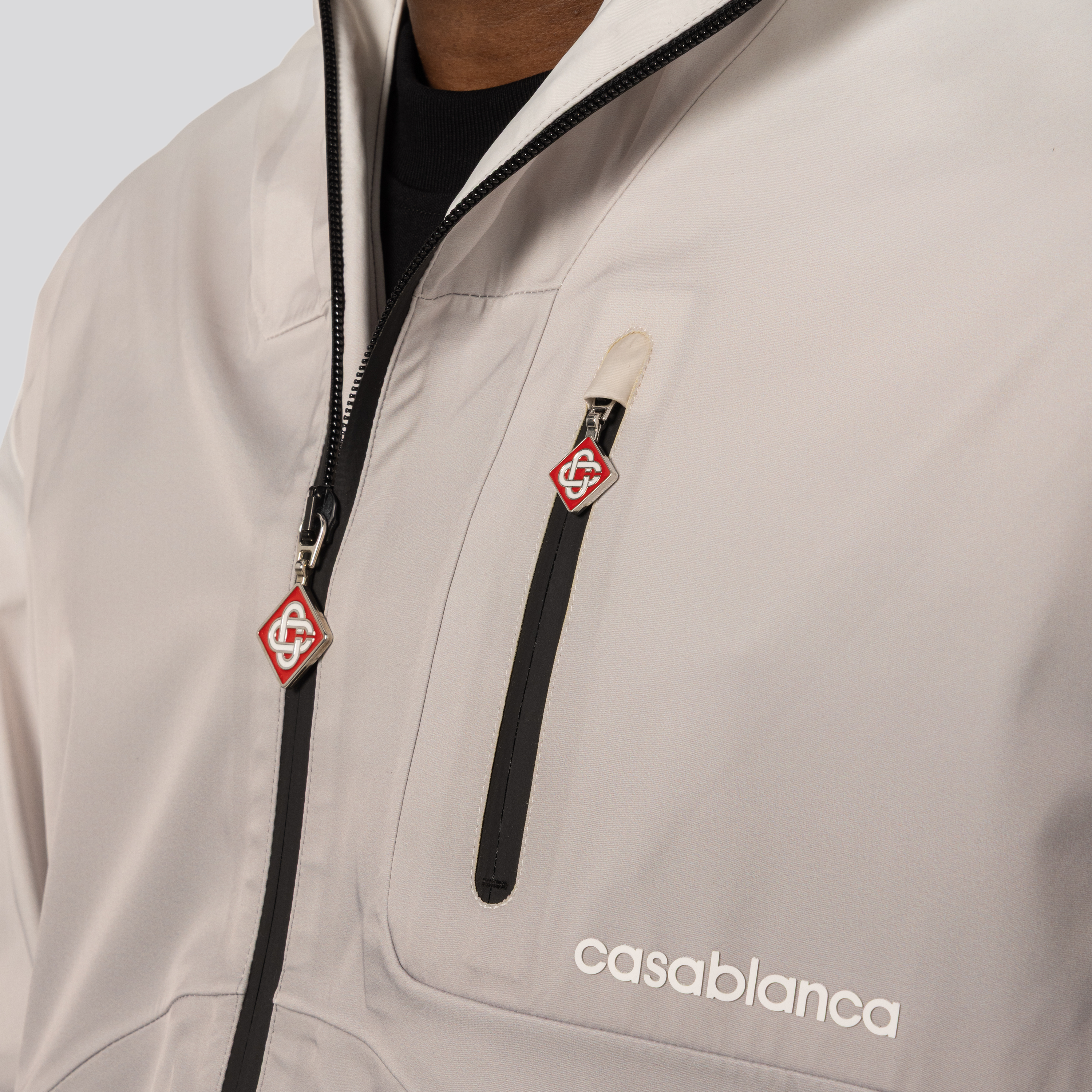 Chaqueta Gris Casablanca Gradient