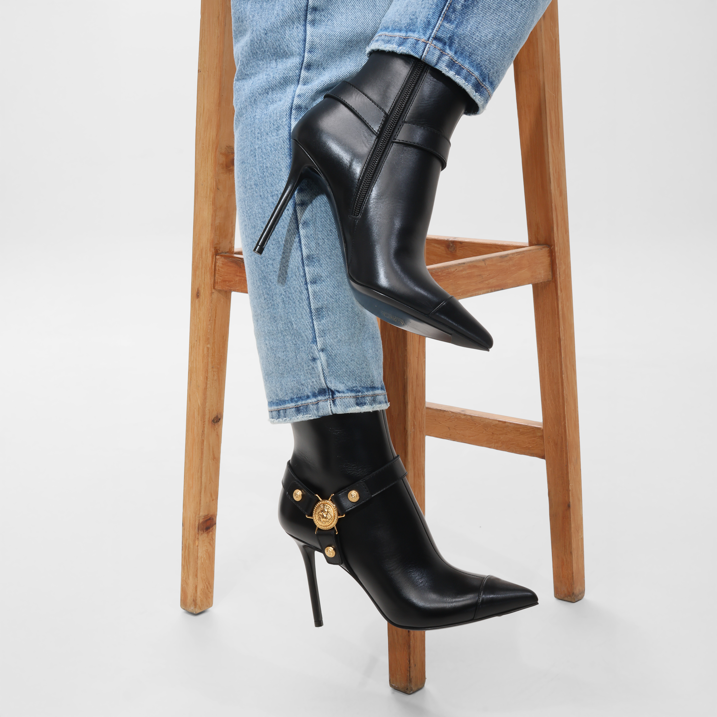 Botas Negras Balmain