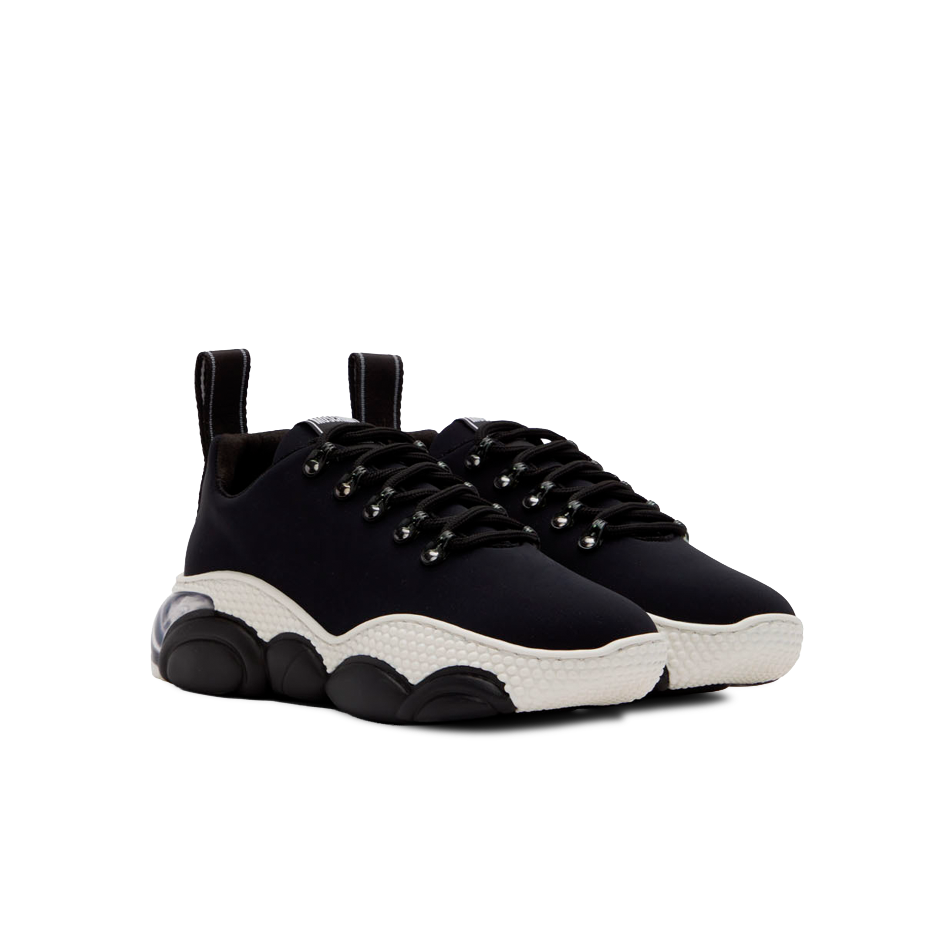 Sneakers Negros Moschino Transparent Sole