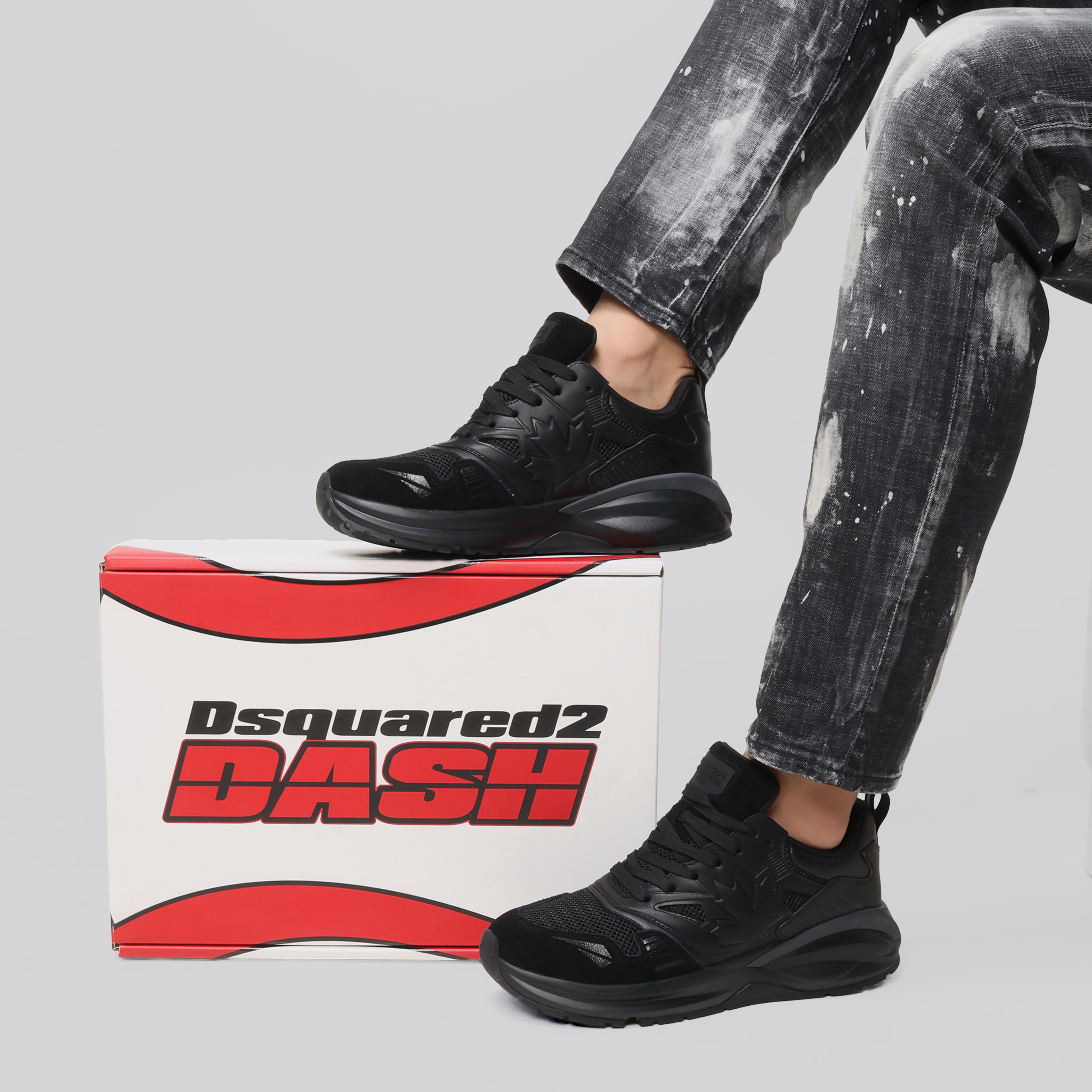 Sneakers Negros Dsquared2 Dash