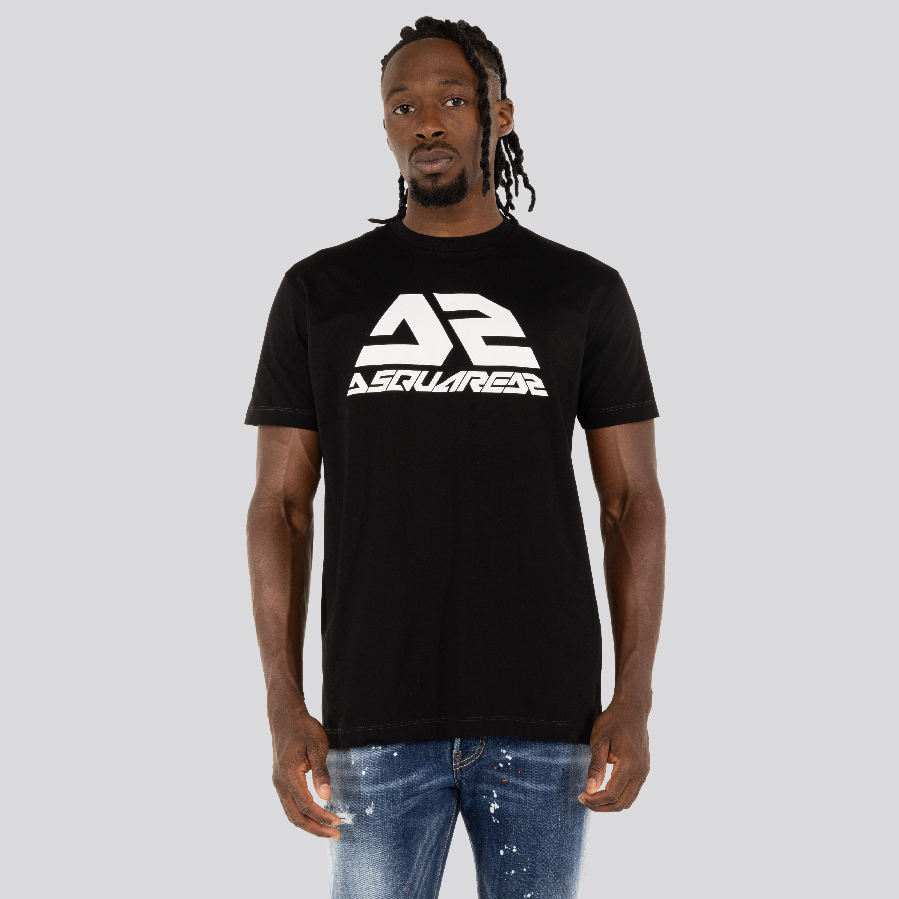 Camiseta Negra Dsquared2 D2