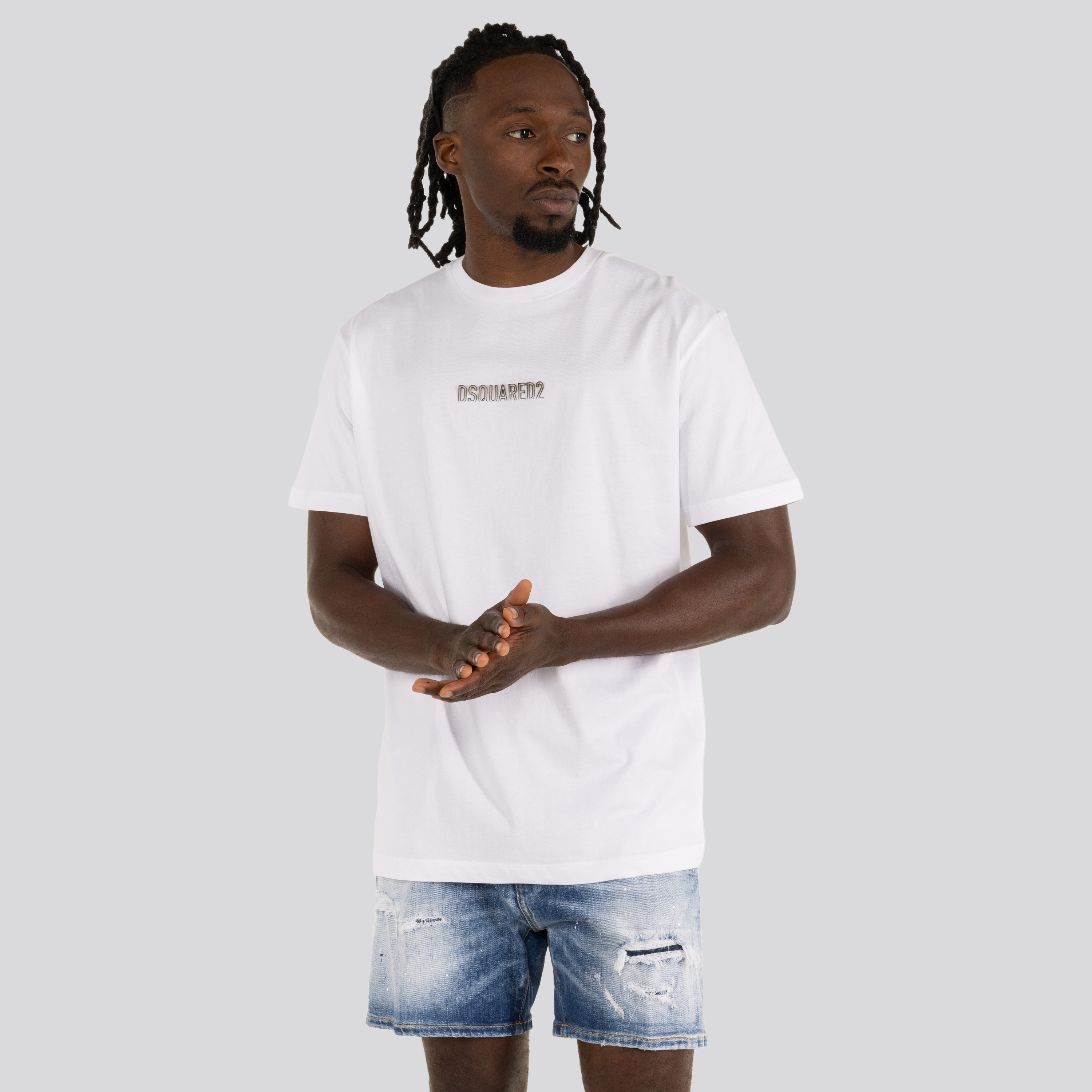 Camiseta Blanca Dsquared2 Logo