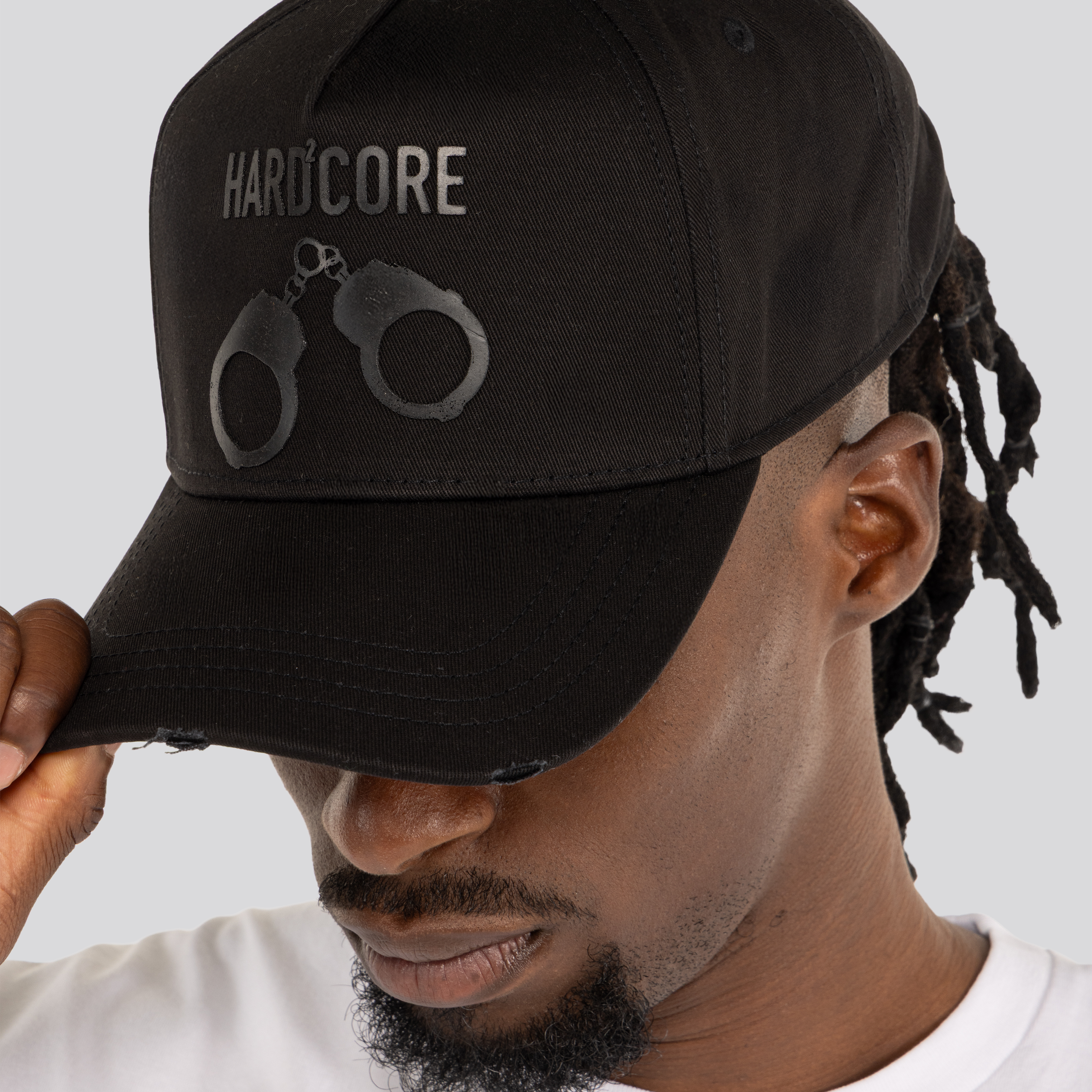 Gorra Negra Dsquared2 Handcufs