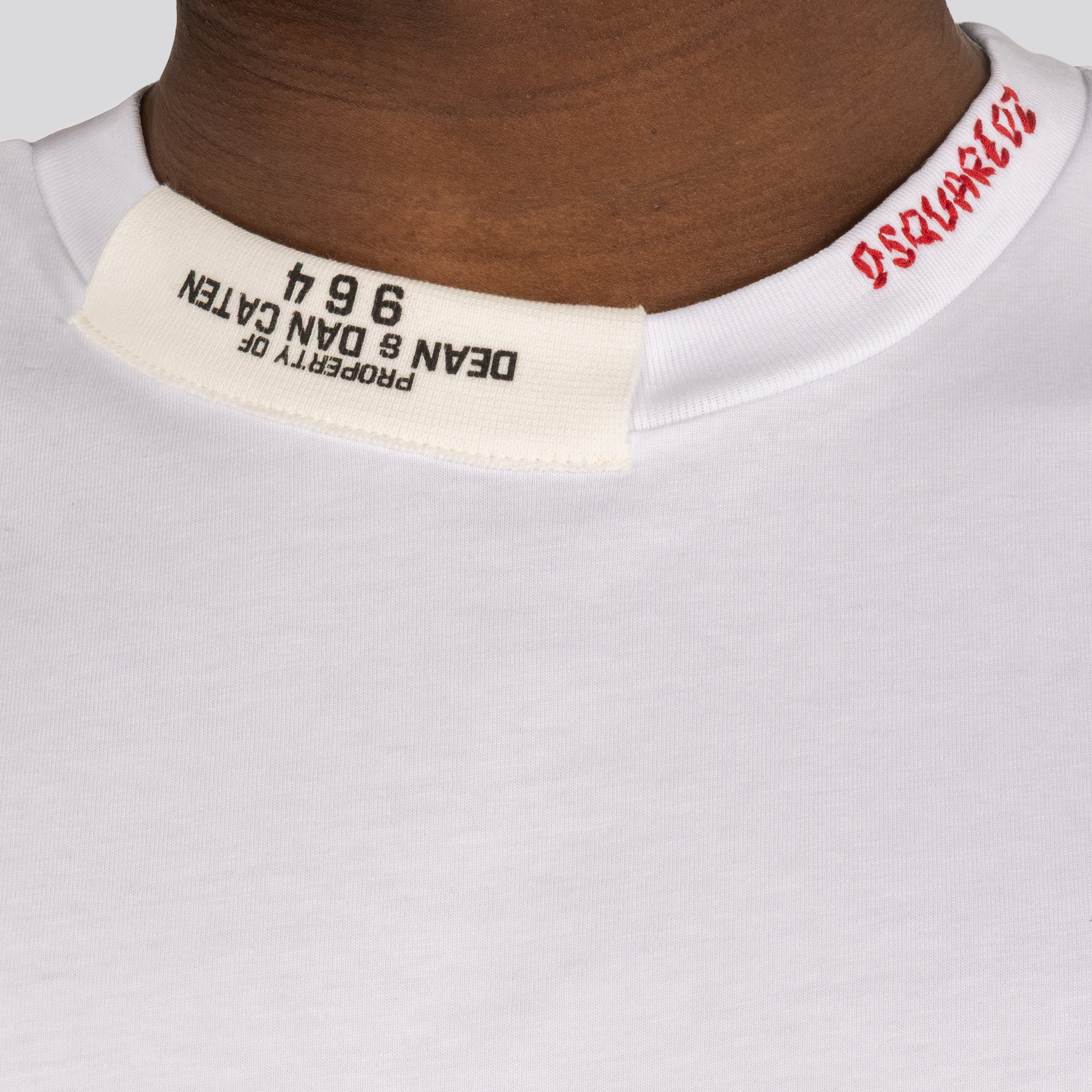 Camiseta Blanca Dsquared2 Property