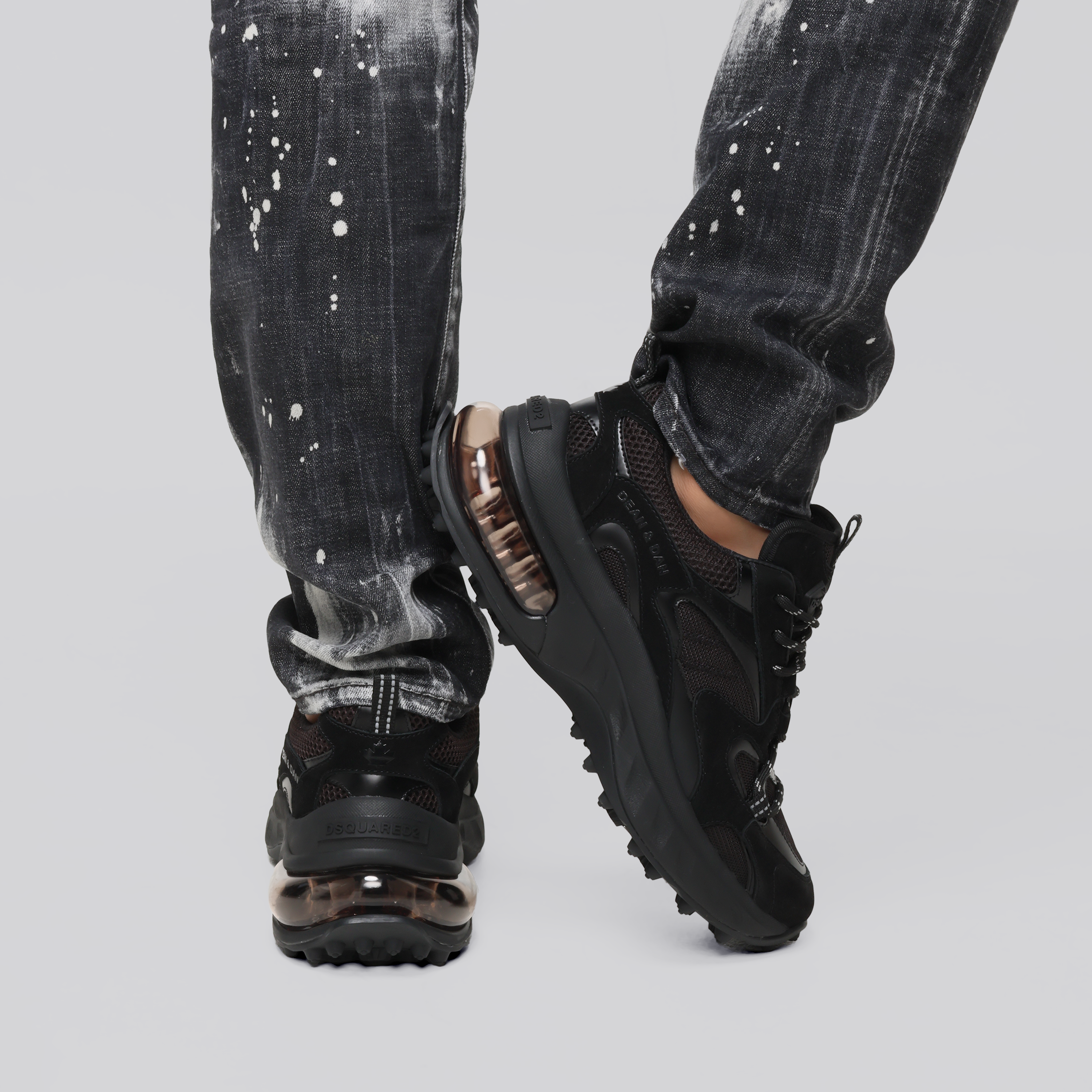 Sneakers Negros Dsquared2 Bubble