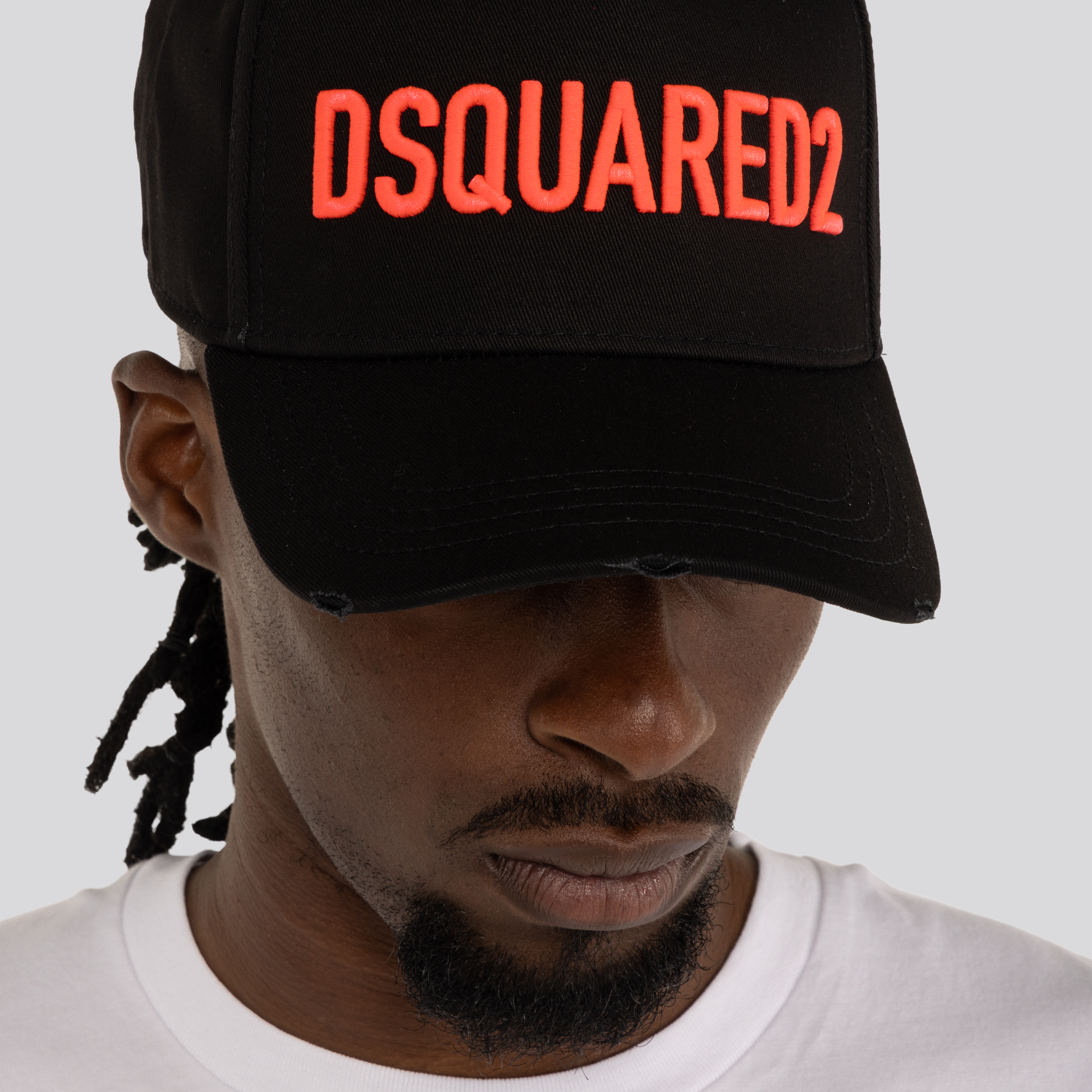 Gorra Negra Dsquared2 Logo