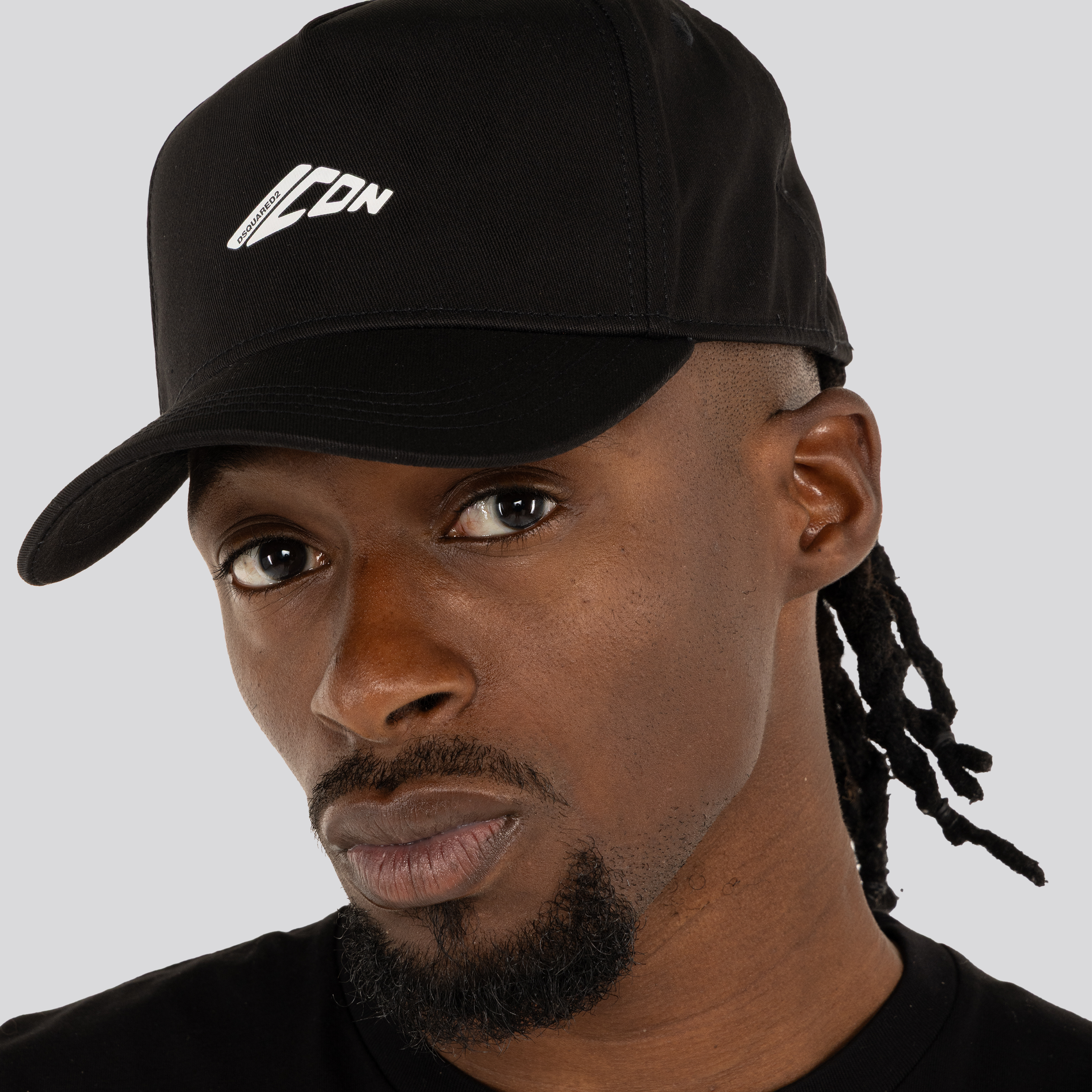 Gorra Negra Dsquared2 Mini Icon