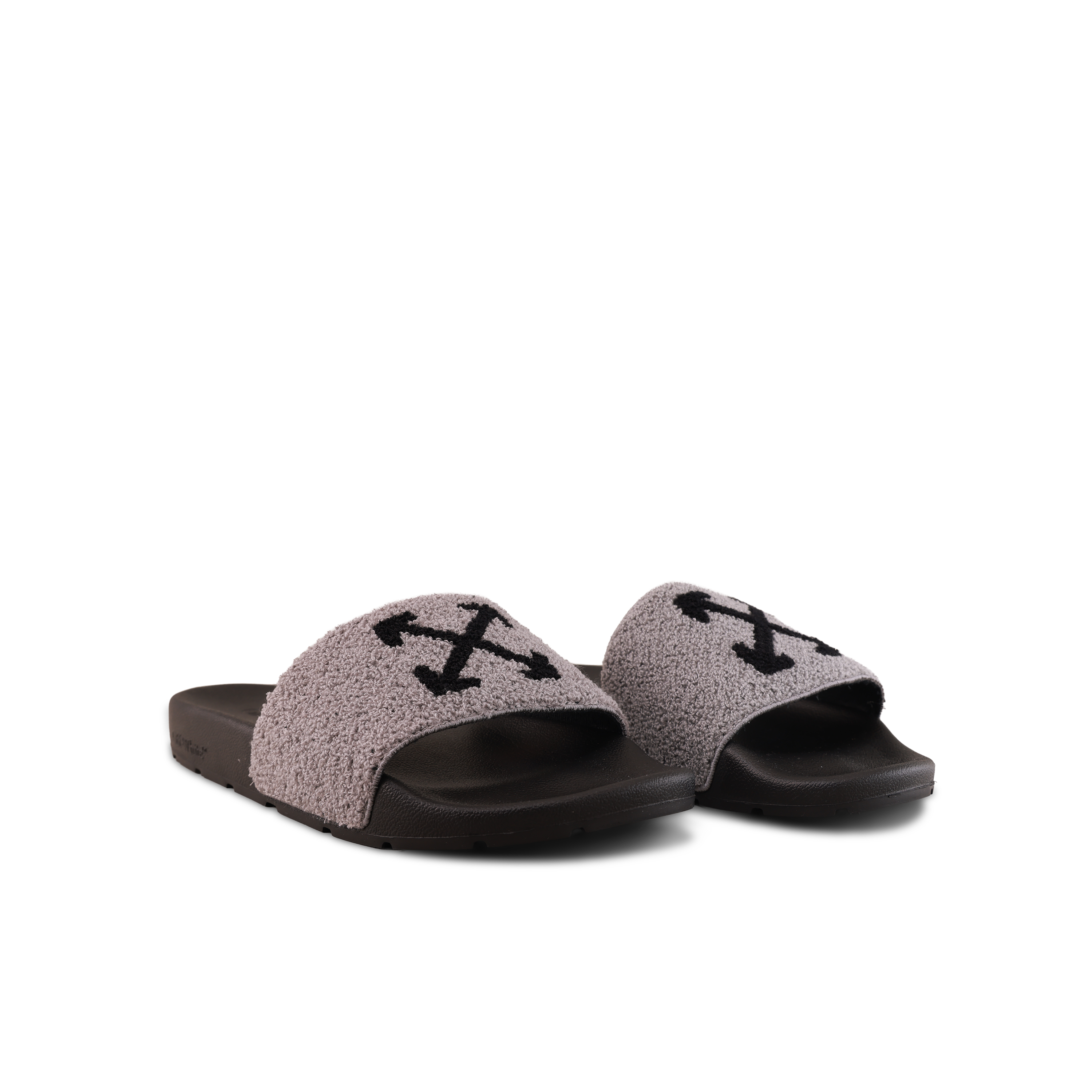 Sandalia Negro Off-White Arrow Terry