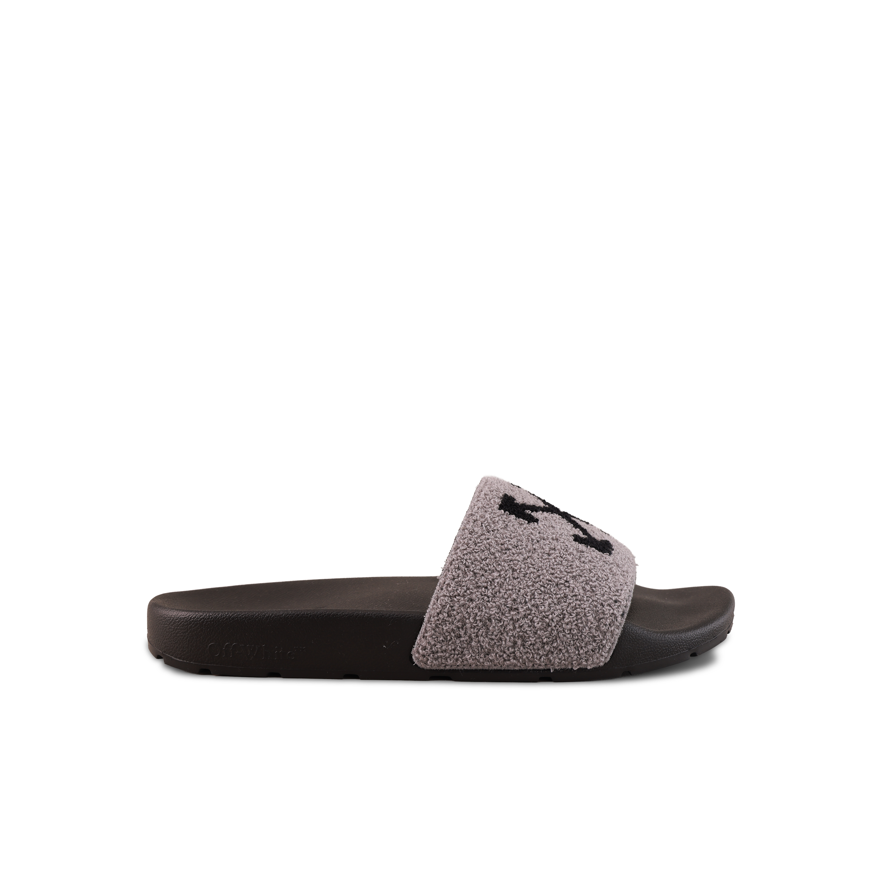 Sandalia Negro Off-White Arrow Terry
