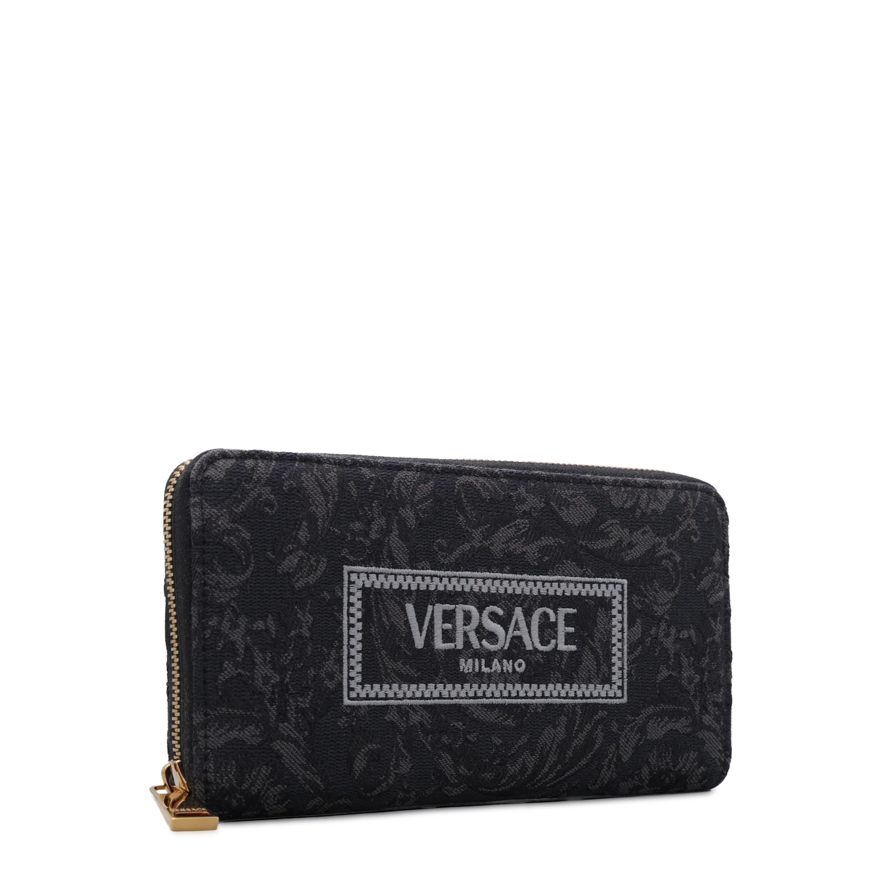 Billetera Negro Versace