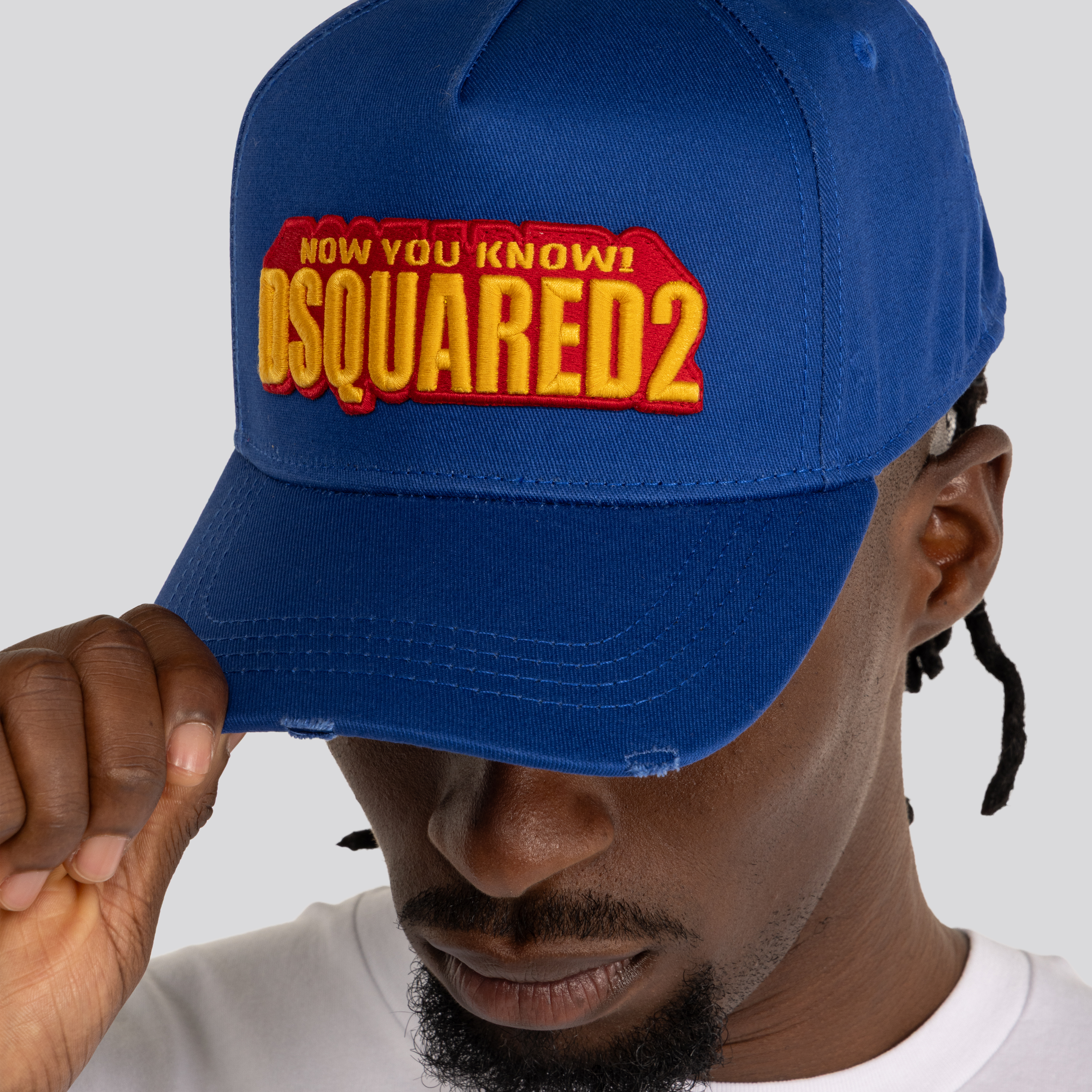 Gorra Azul Dsquared2 Know