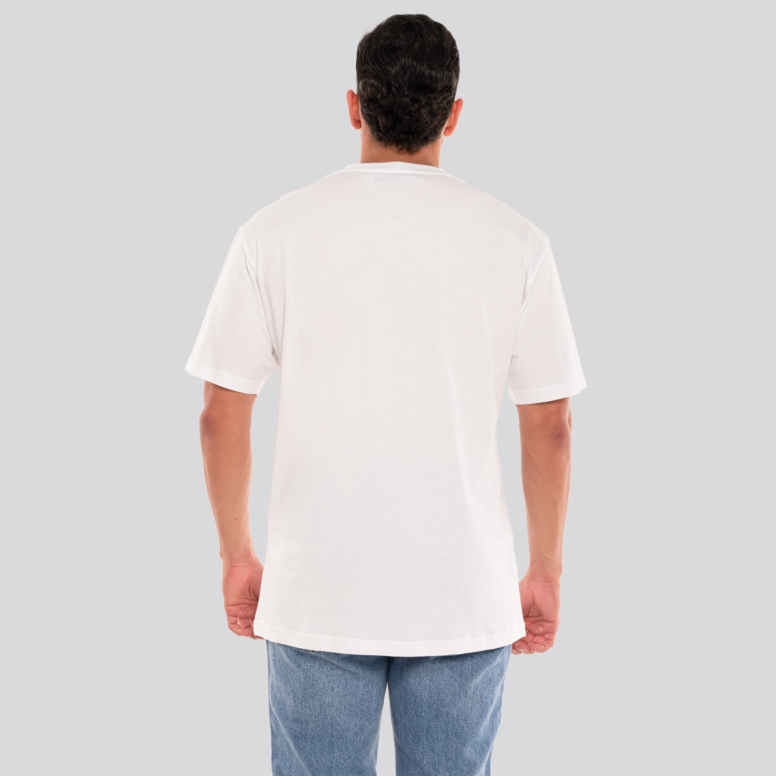 Camiseta Blanca Moschino Logox