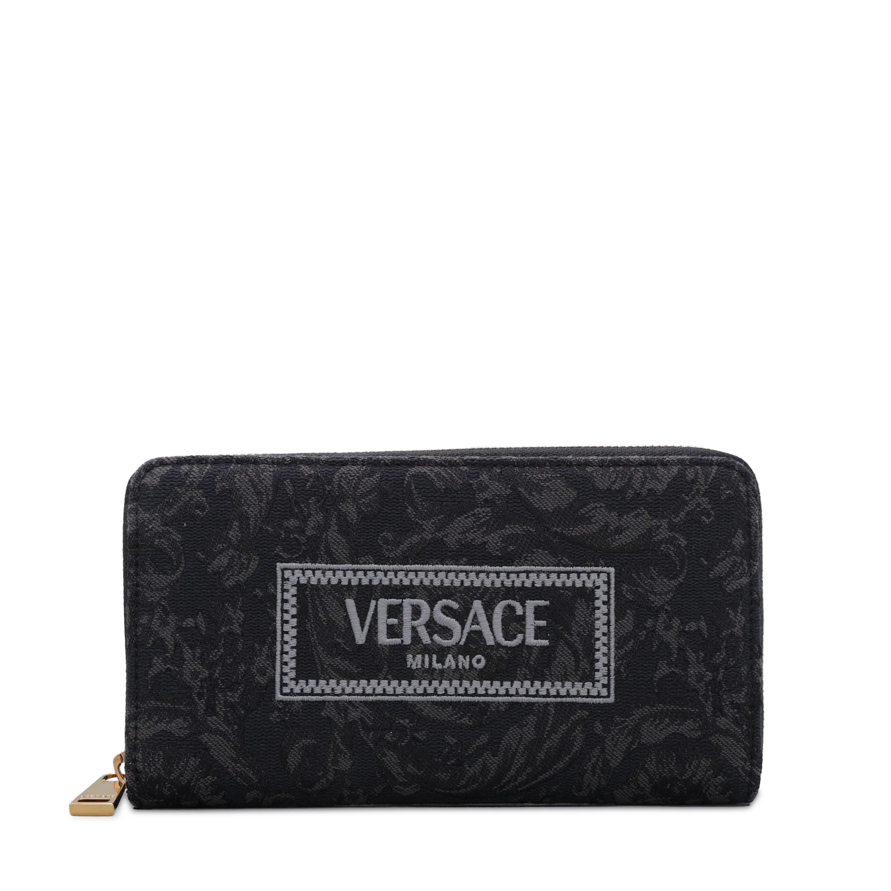 Billetera Negro Versace