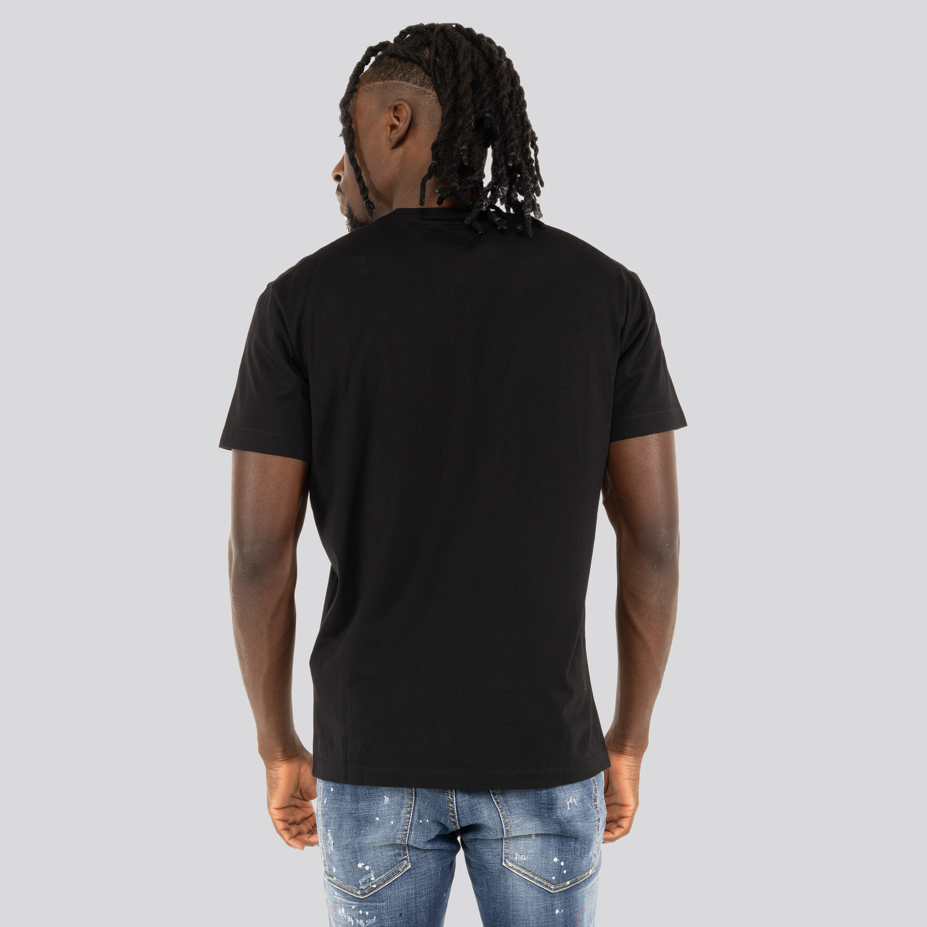 Camiseta Negra Dsquared2 Milano Logo