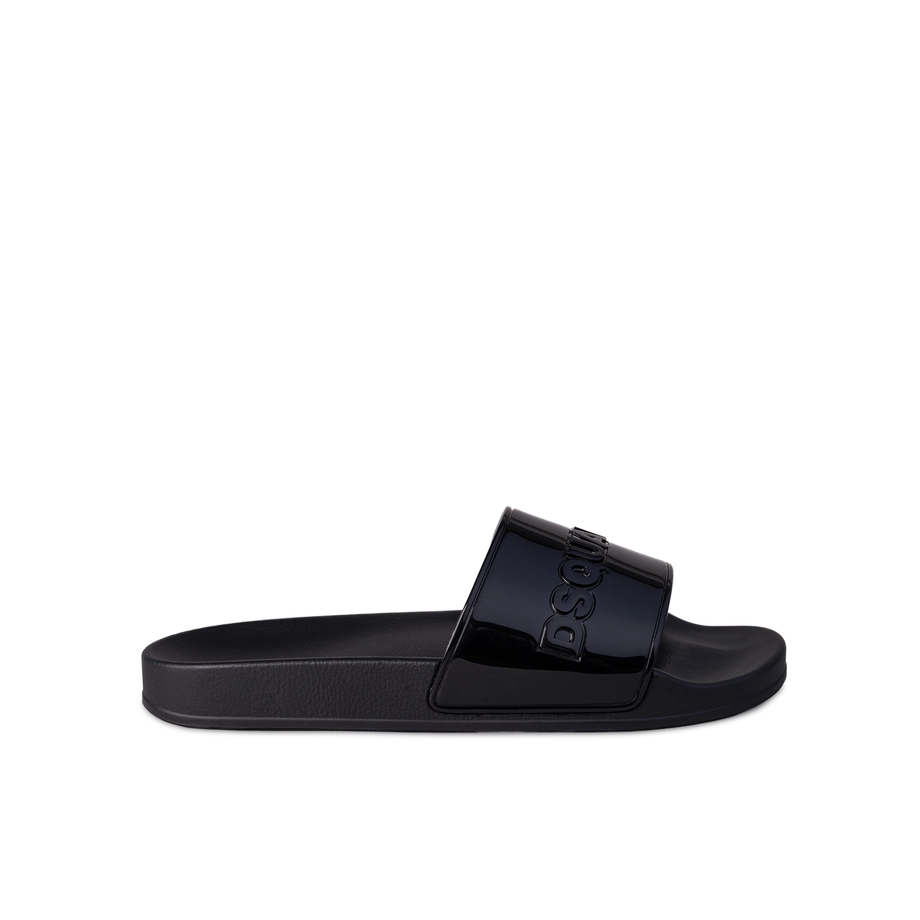 Sandalias Negras Negro Dsquared2 Logo W