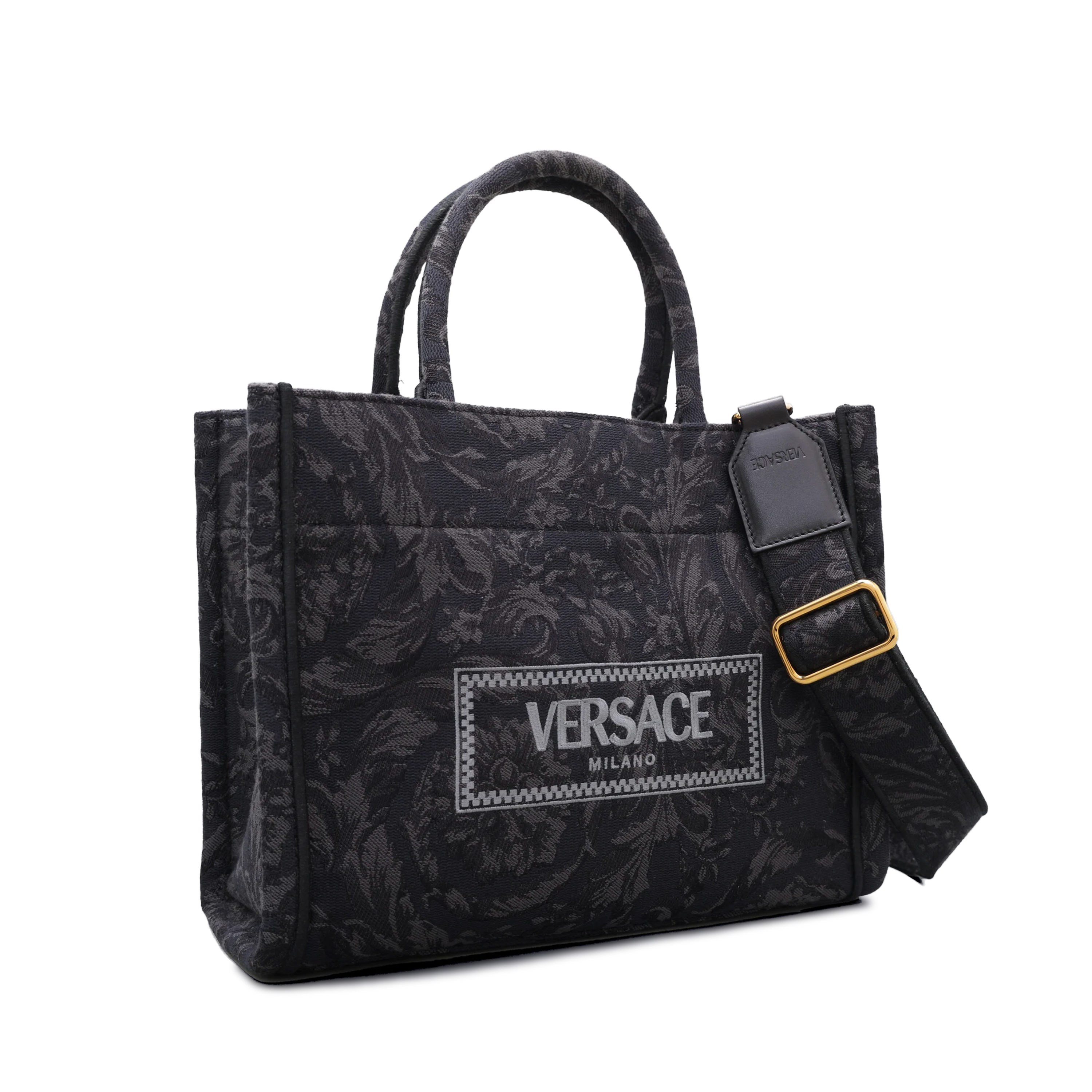 Cartera Negro Versace Athena Barocco