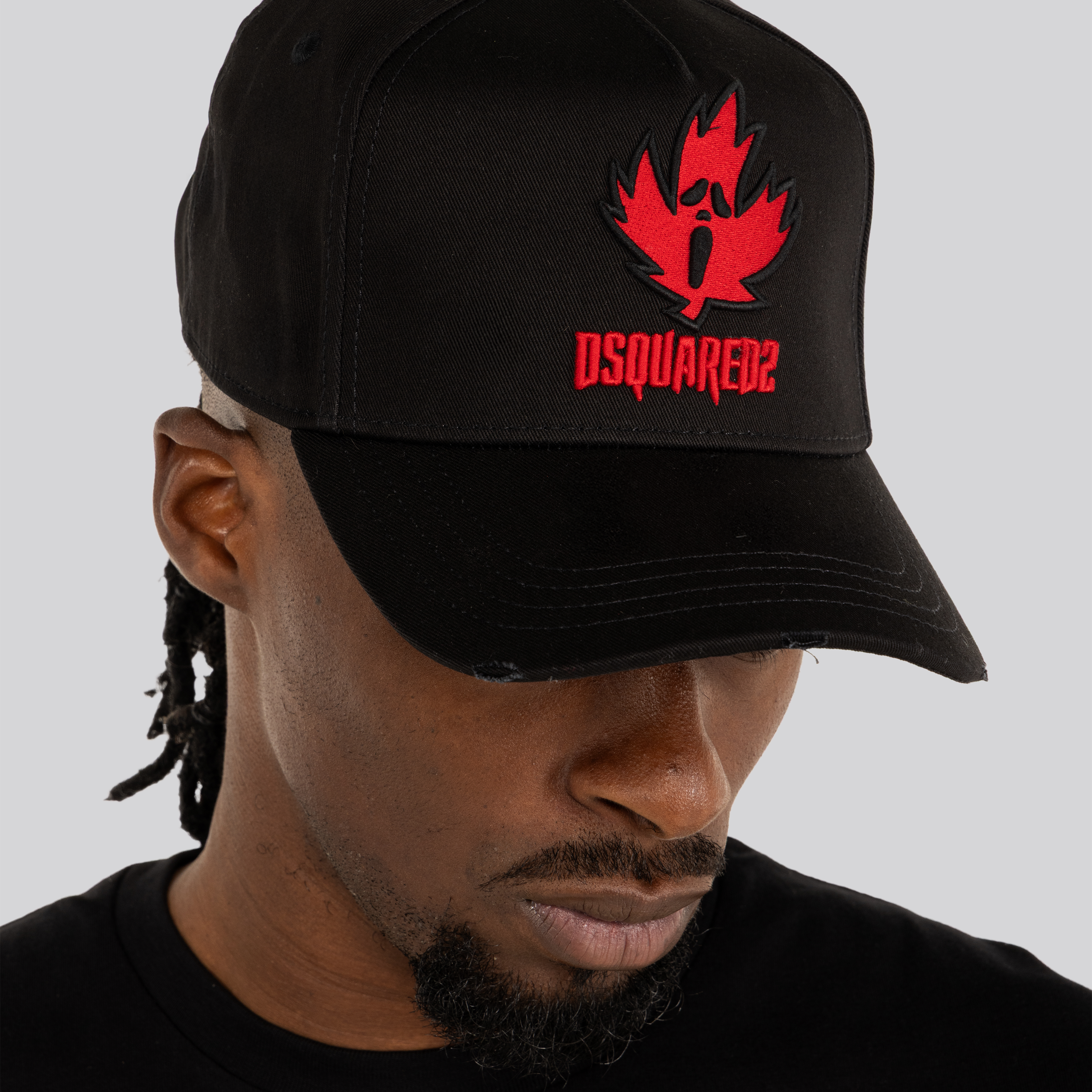 Gorra Negra Dsquared2 Ghost