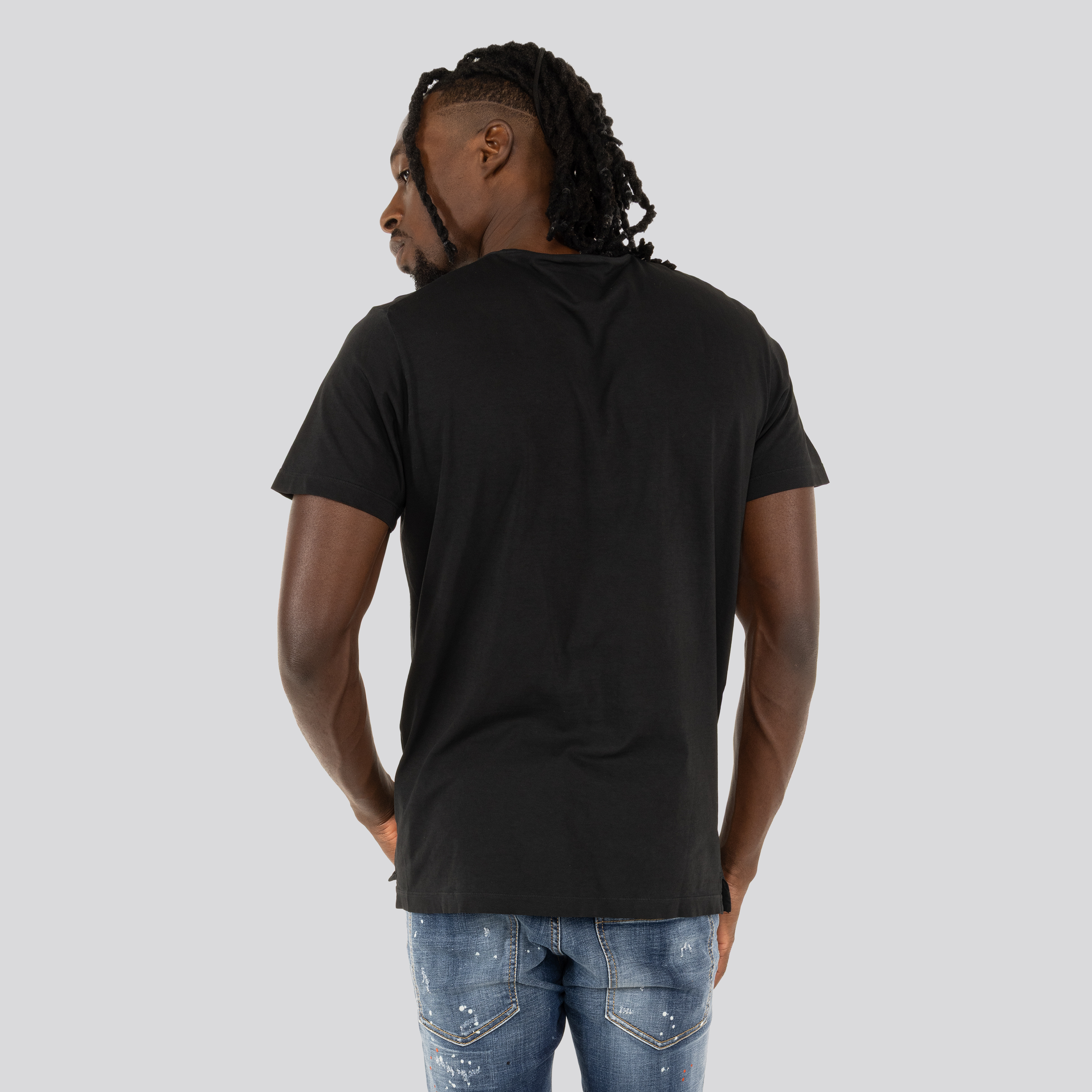 Camiseta Negra Dsquared2 Fire