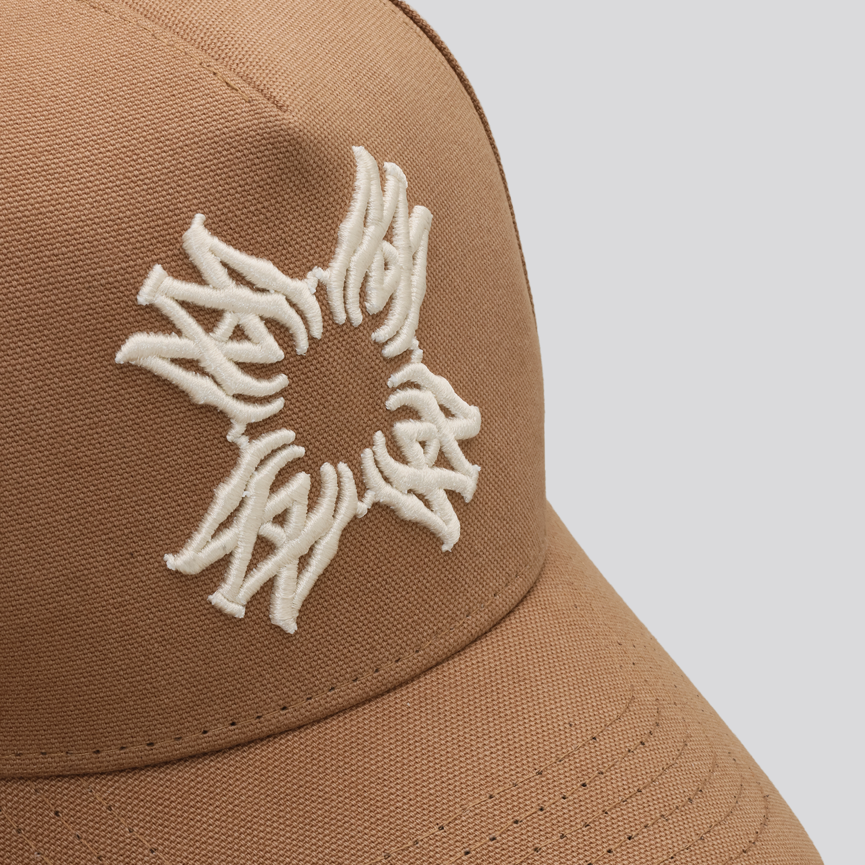 Gorra Beige AMIRI MA Quad Canvas