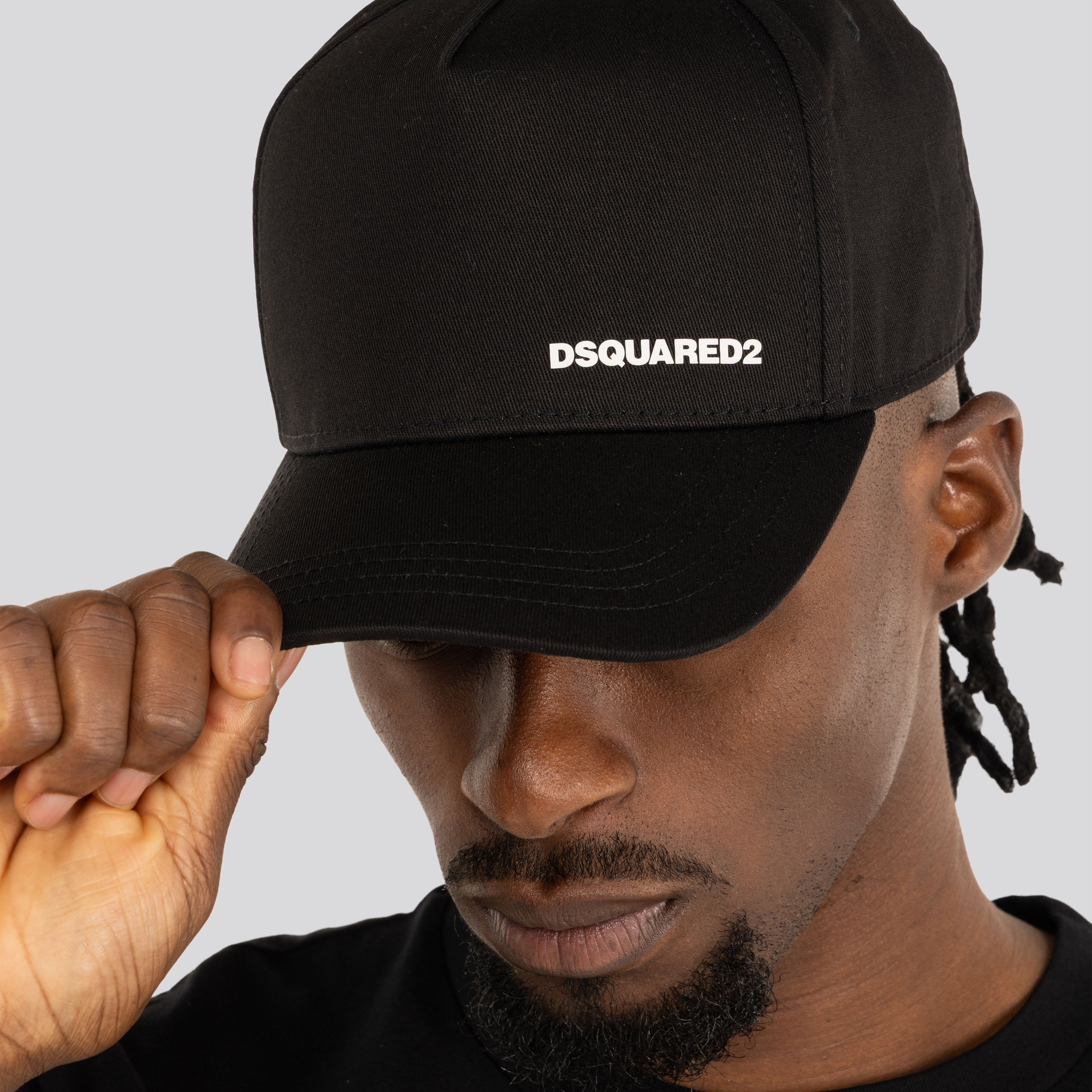 Gorra Negra Dsquared2