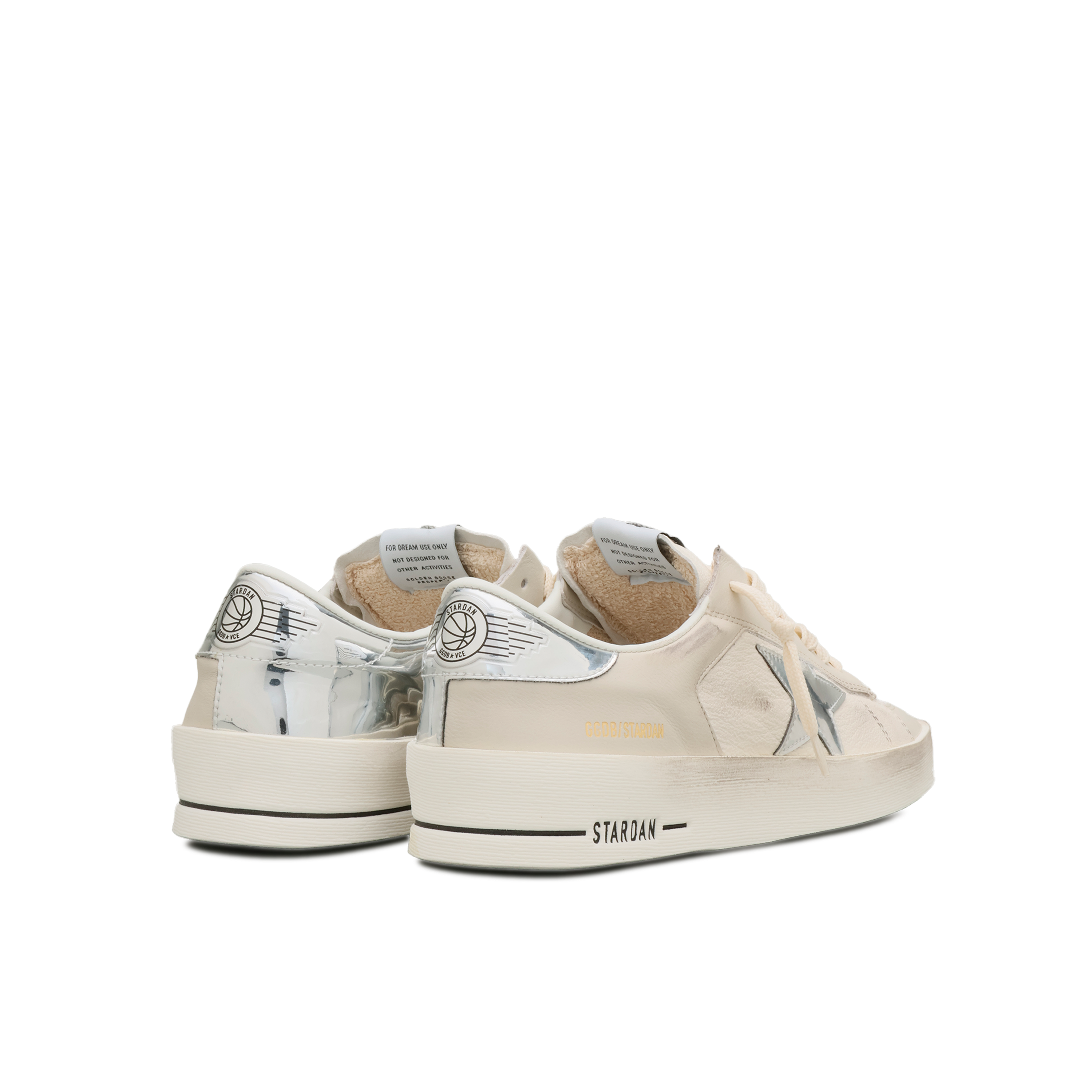 Sneakers Blancos Plateado Golden Goose Stardan