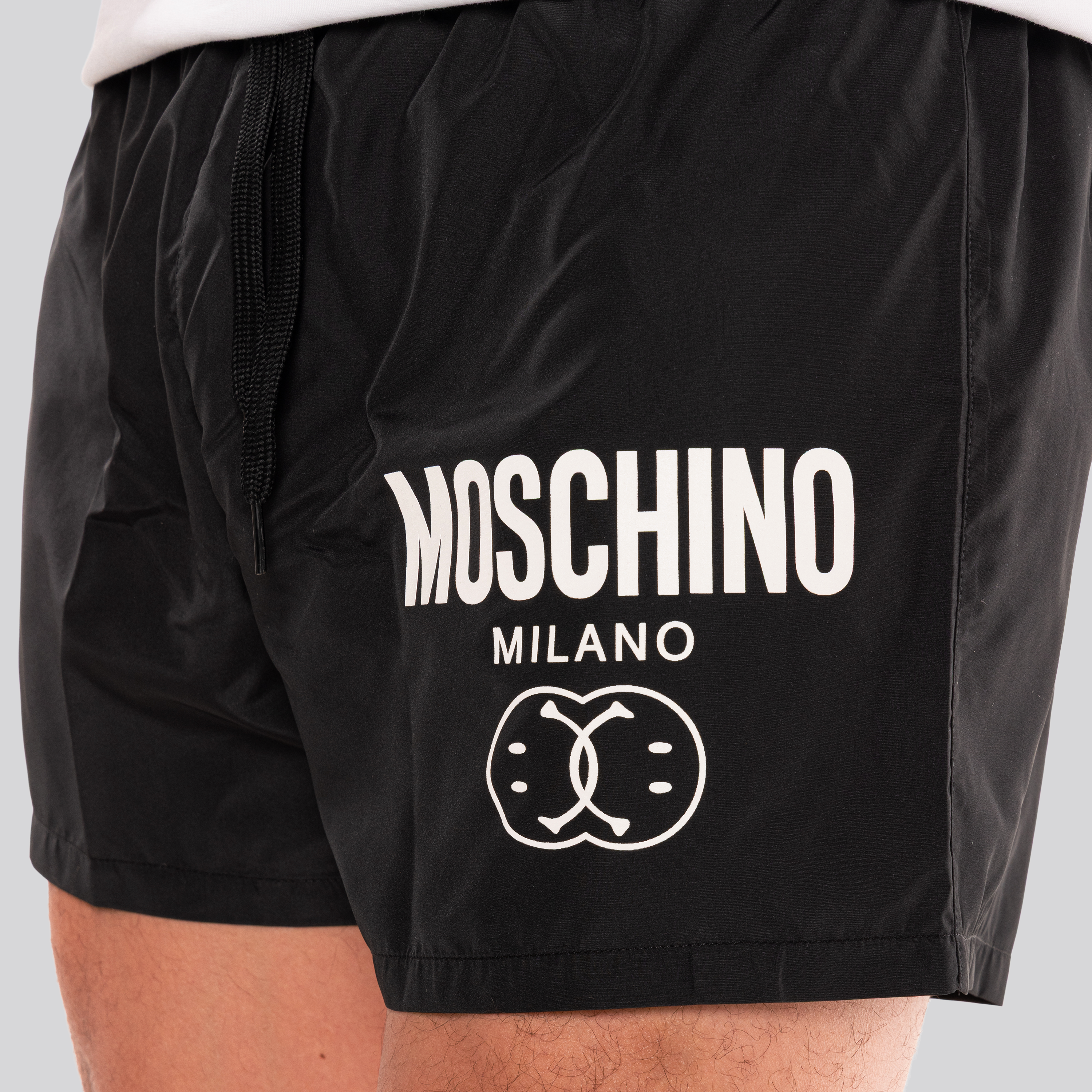 Pantaloneta Negra Moschino Smile