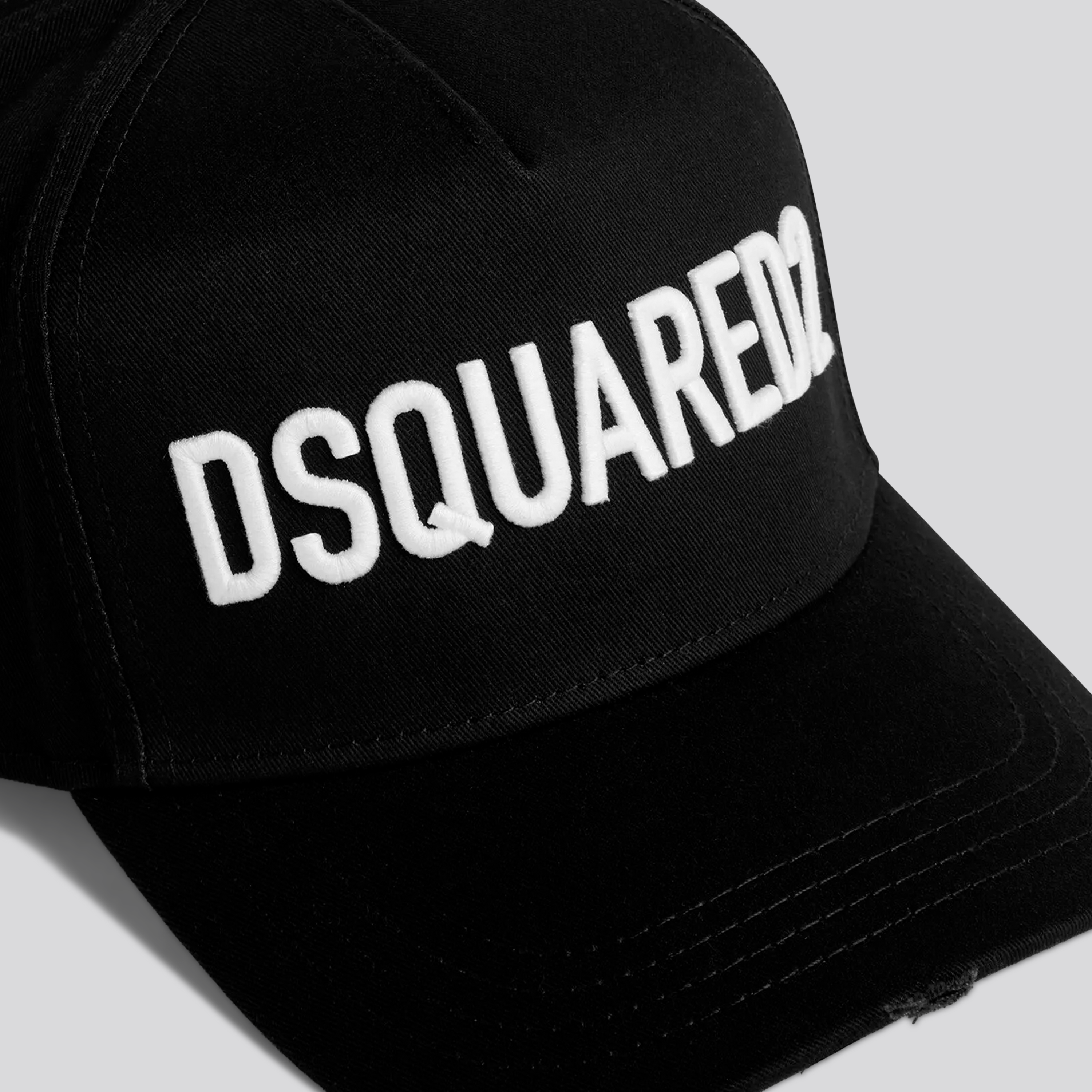 Gorra Negra Dsquared2 Big Logo
