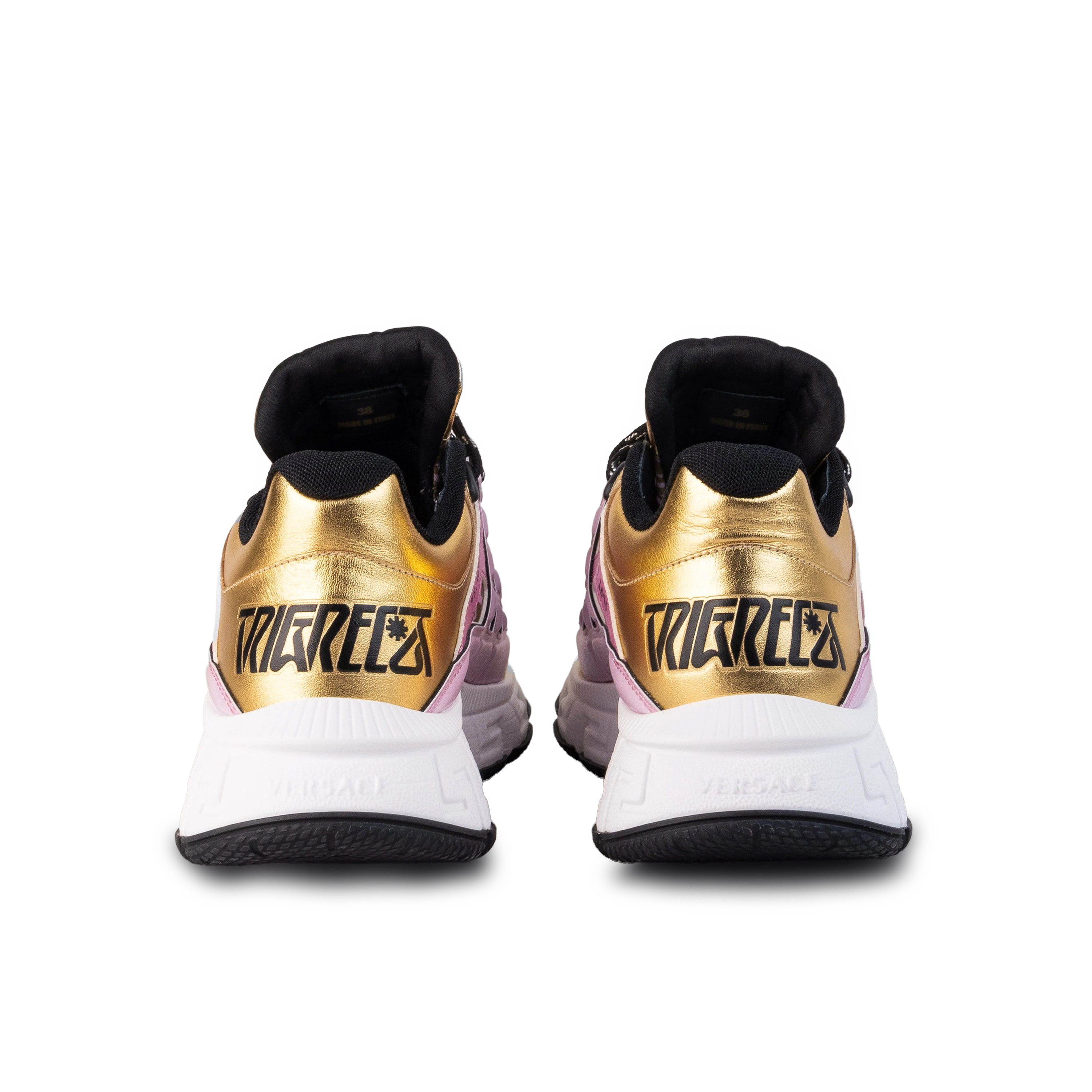 Sneakers Rosado Versace Gold Monogram Trigreca