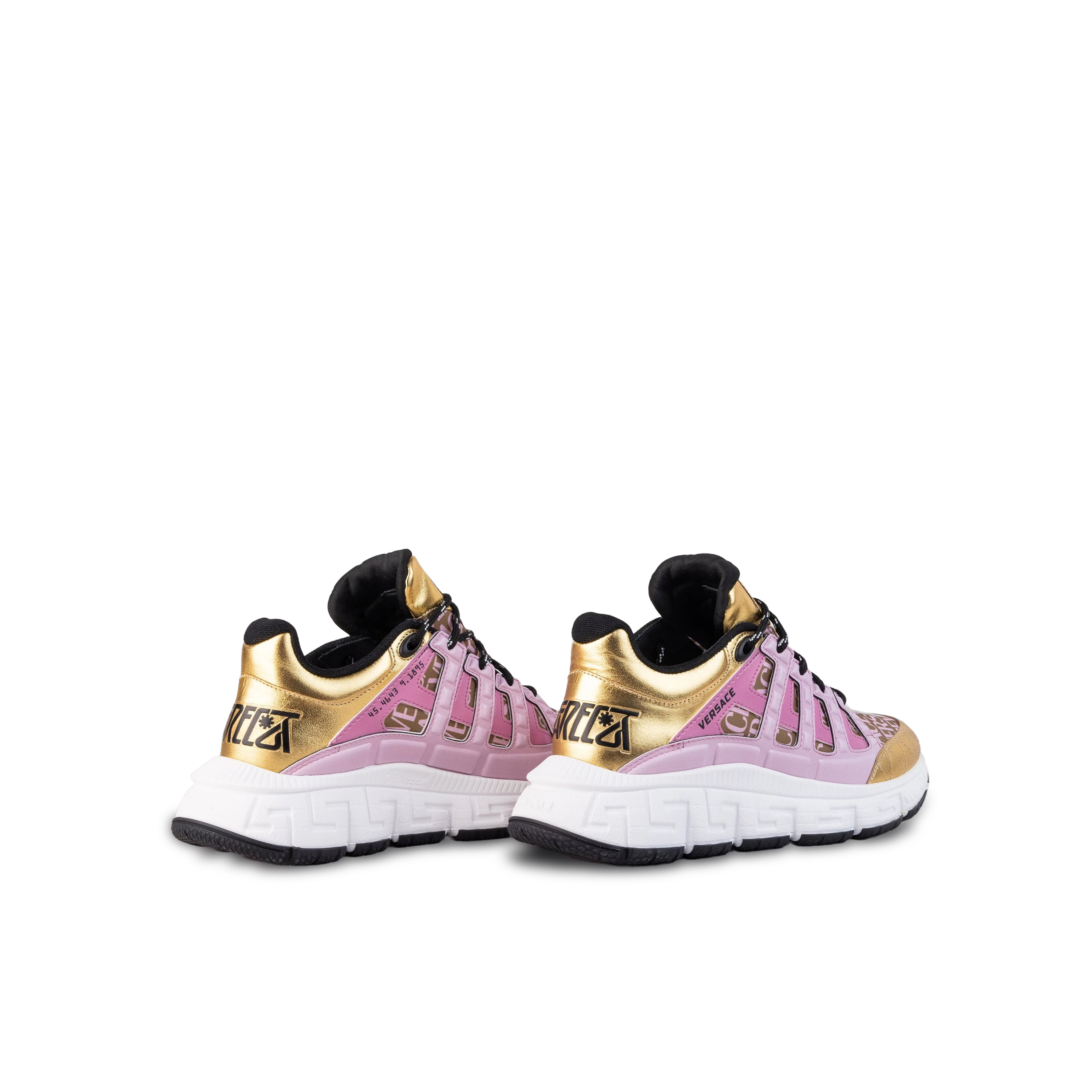 Sneakers Rosado Versace Gold Monogram Trigreca