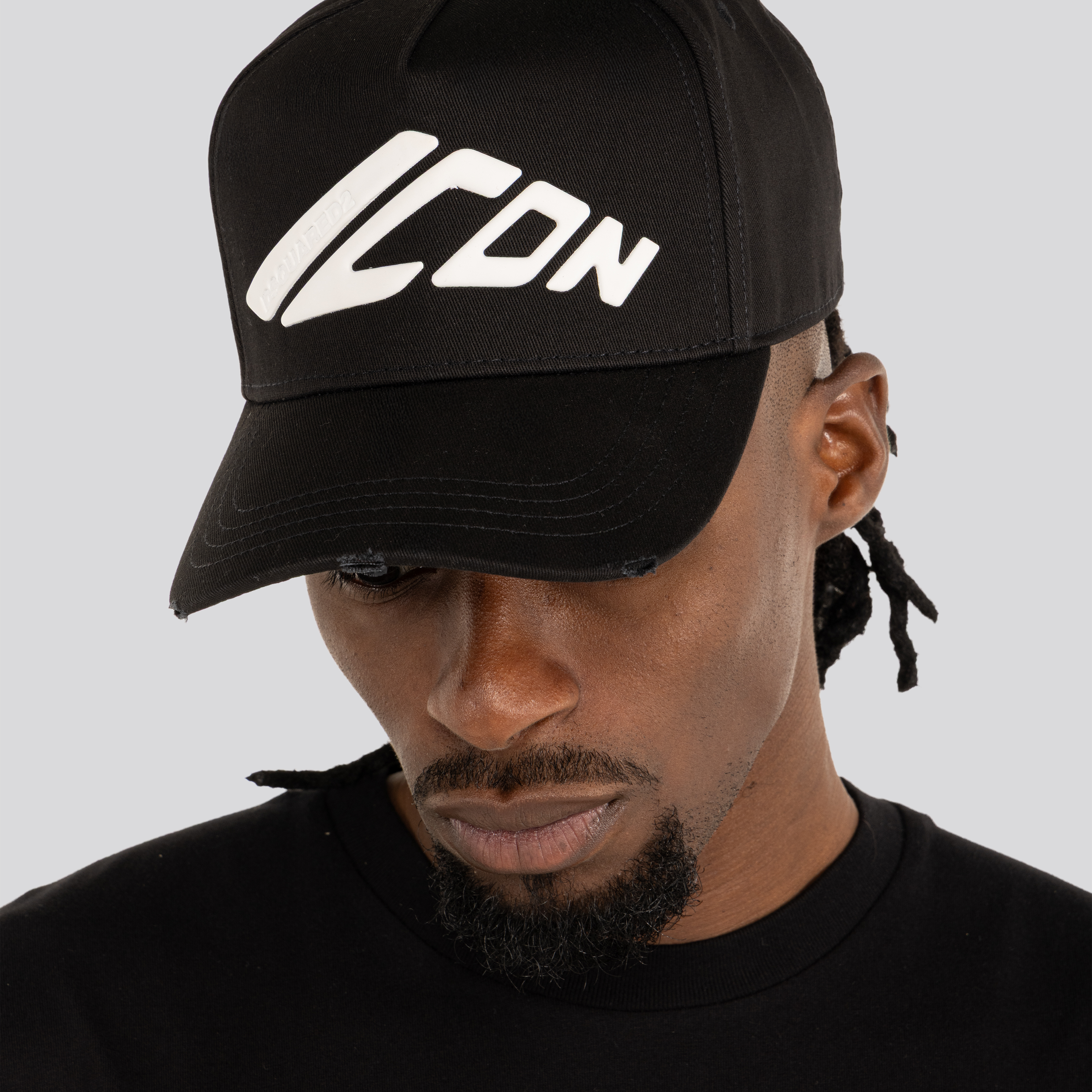 Gorra Negra Dsquared2 Icon