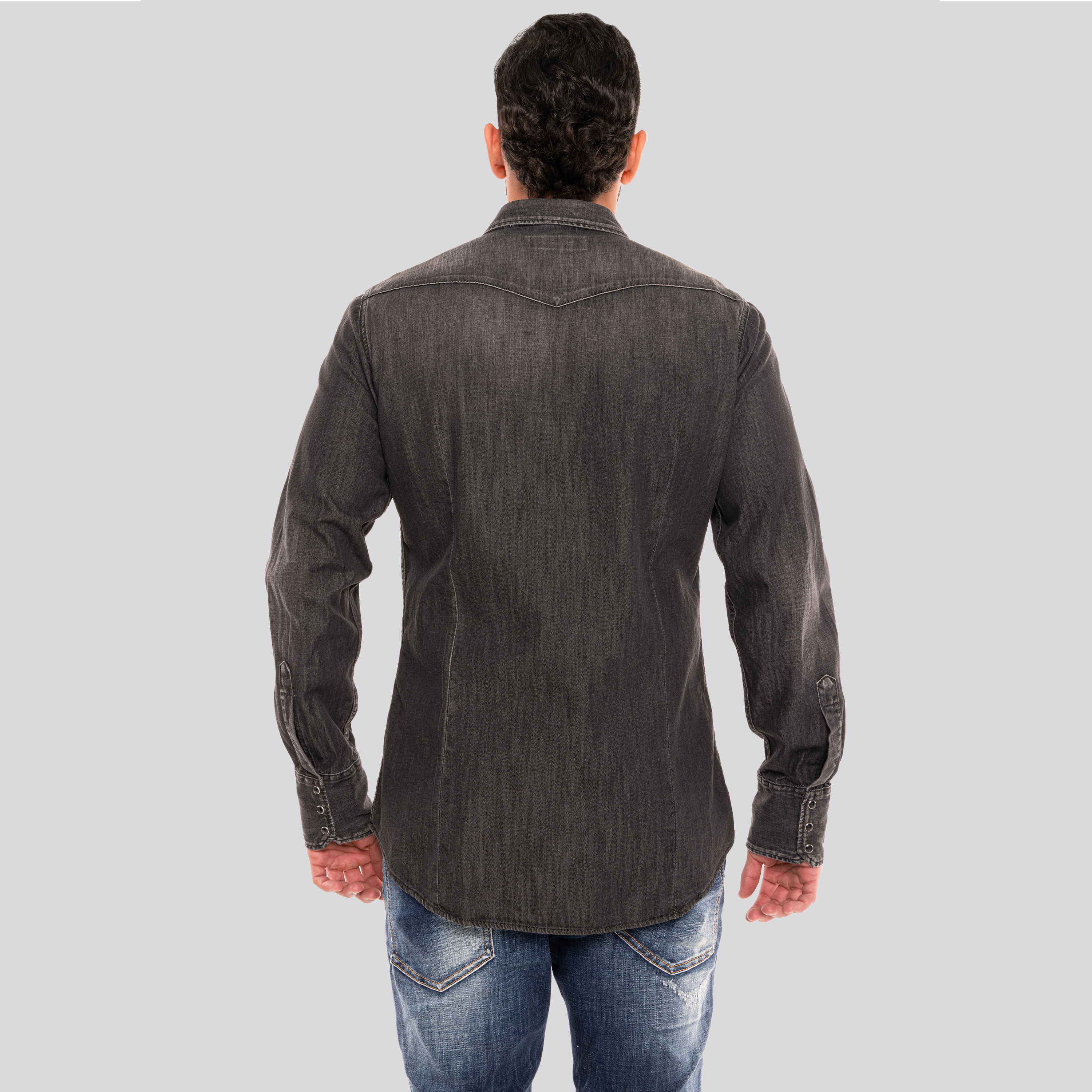 Camisa Negra Dsquared2