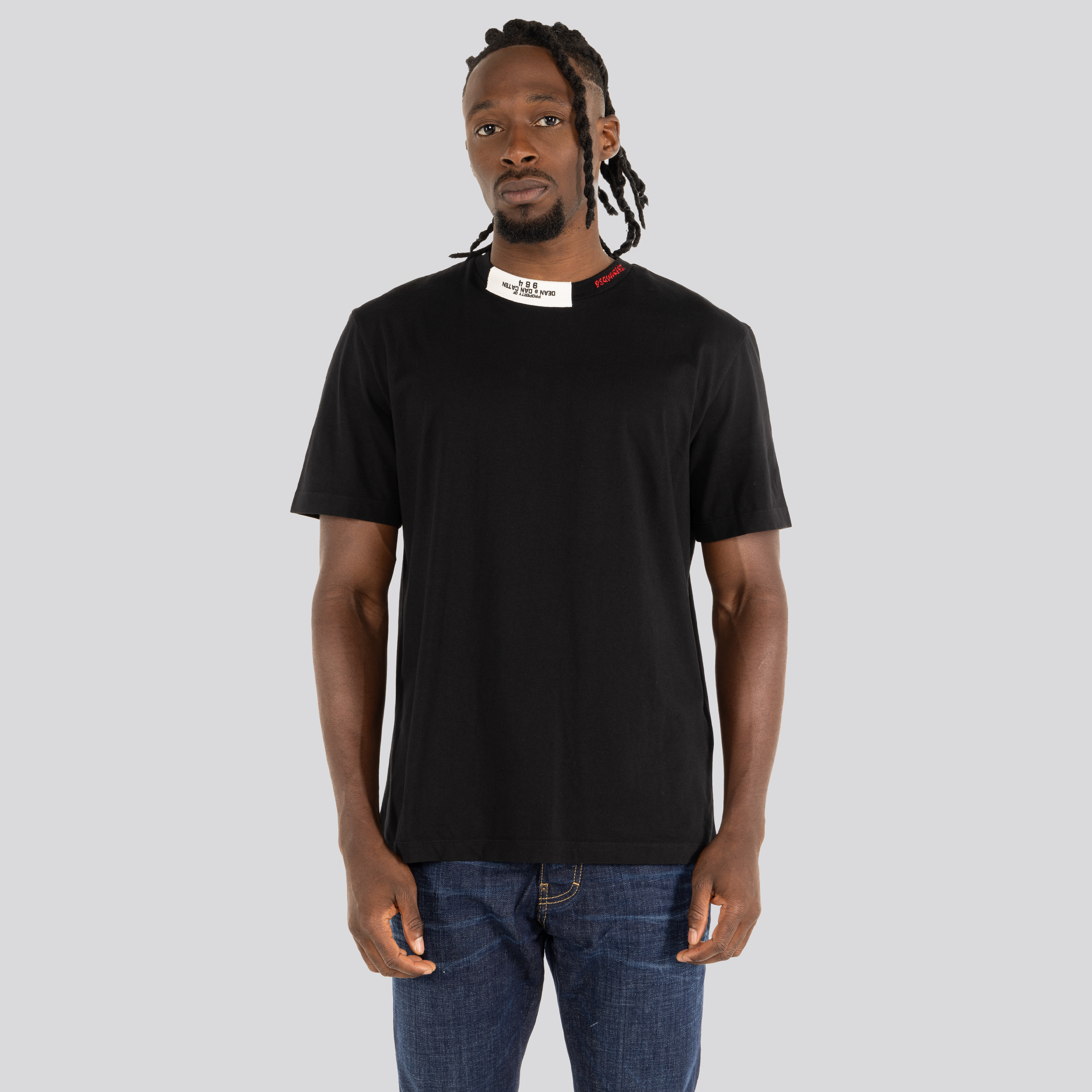 Camiseta Negra Dsquared2 Property