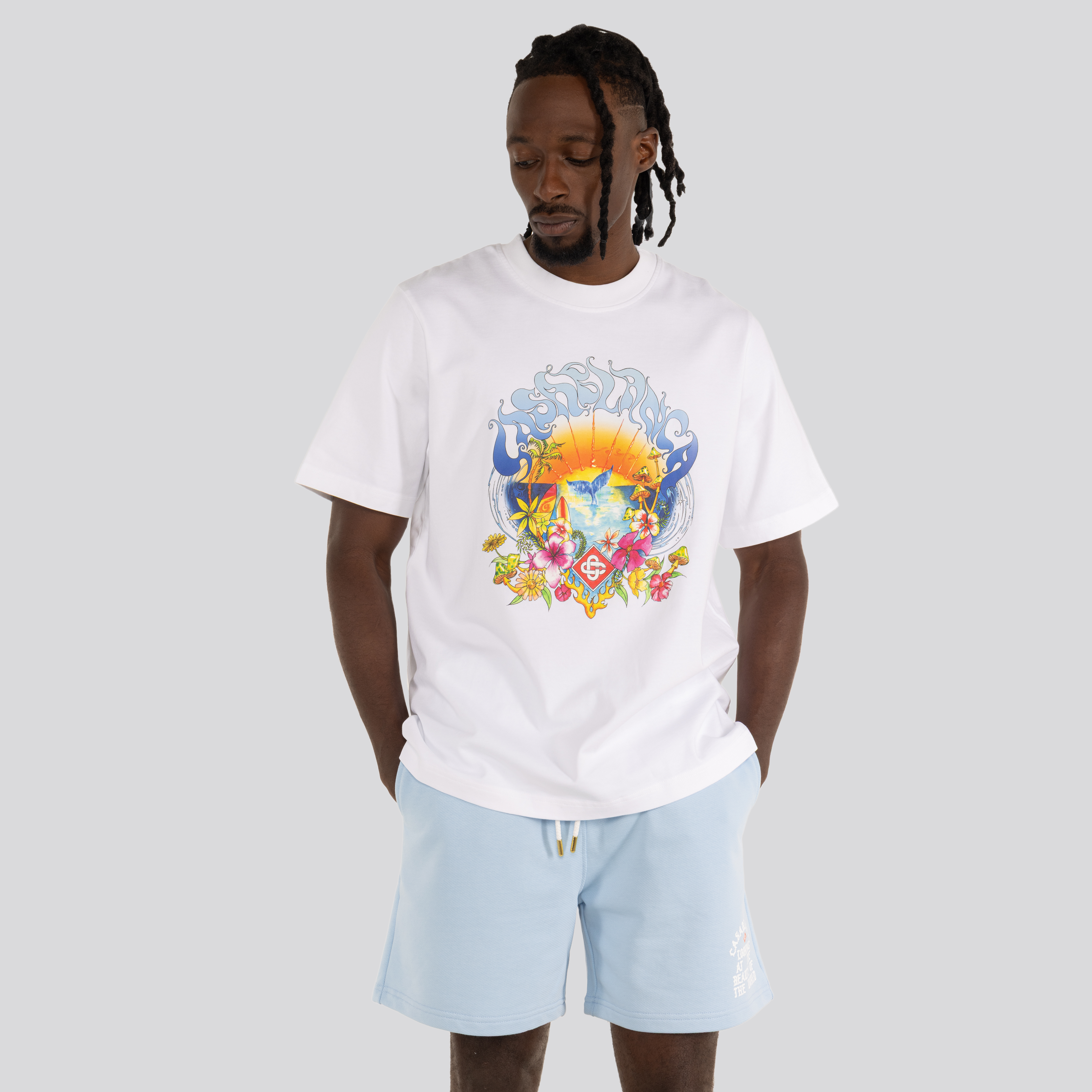 Camiseta Blanca Casablanca Surf Trip