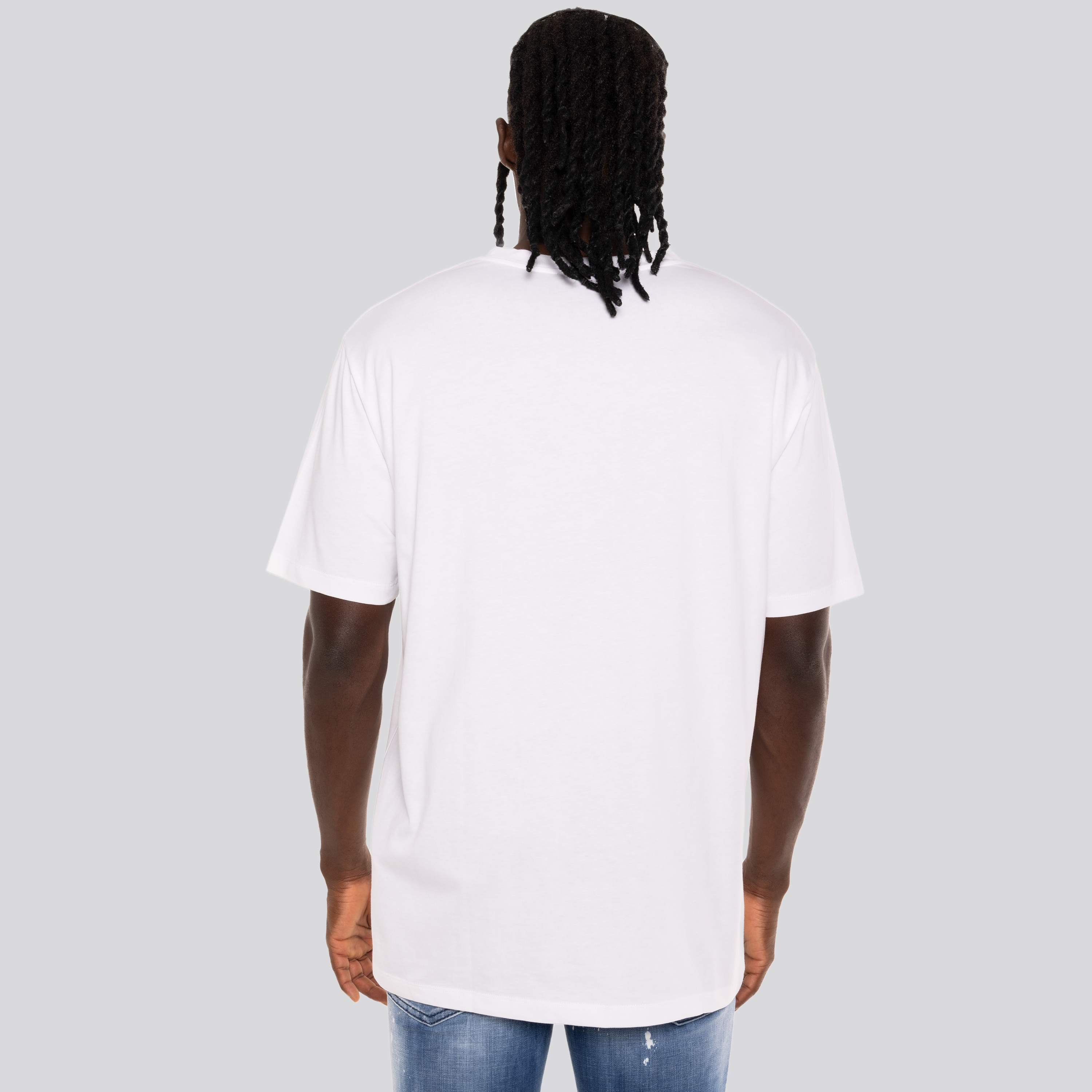 Camiseta Blanca Balmain Paris Logo