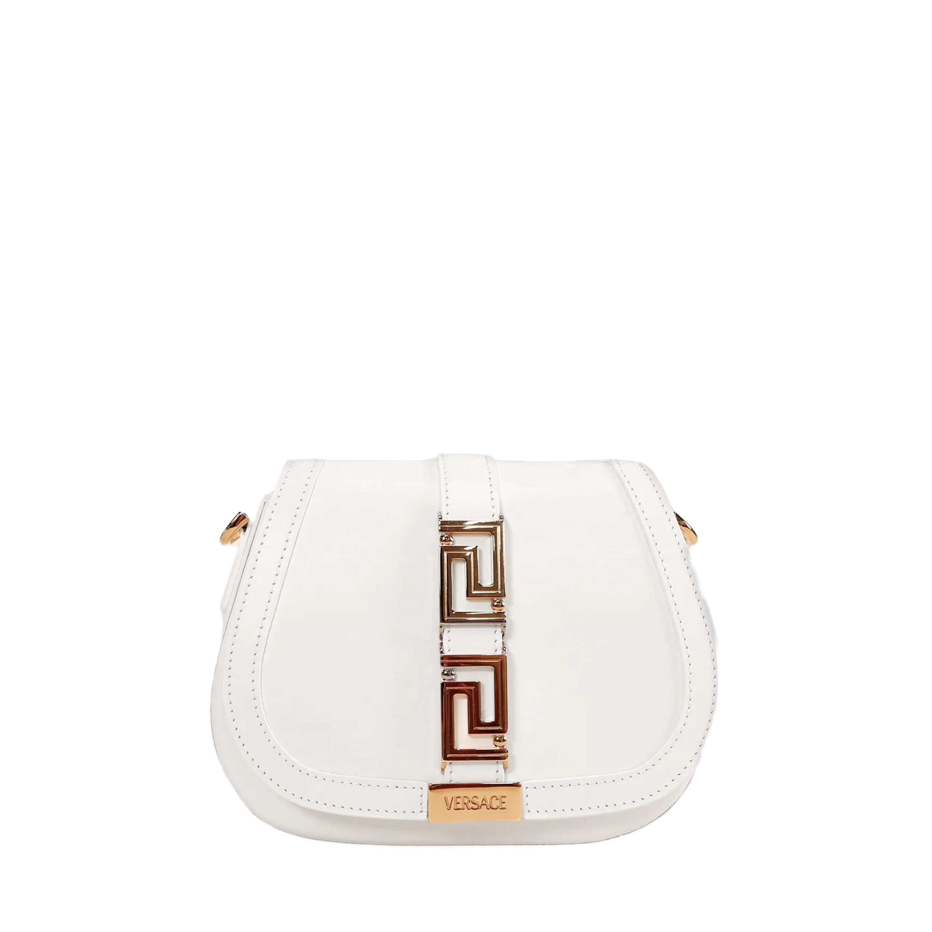 Bolso Blanco Pequeño Versace Greca Goddess