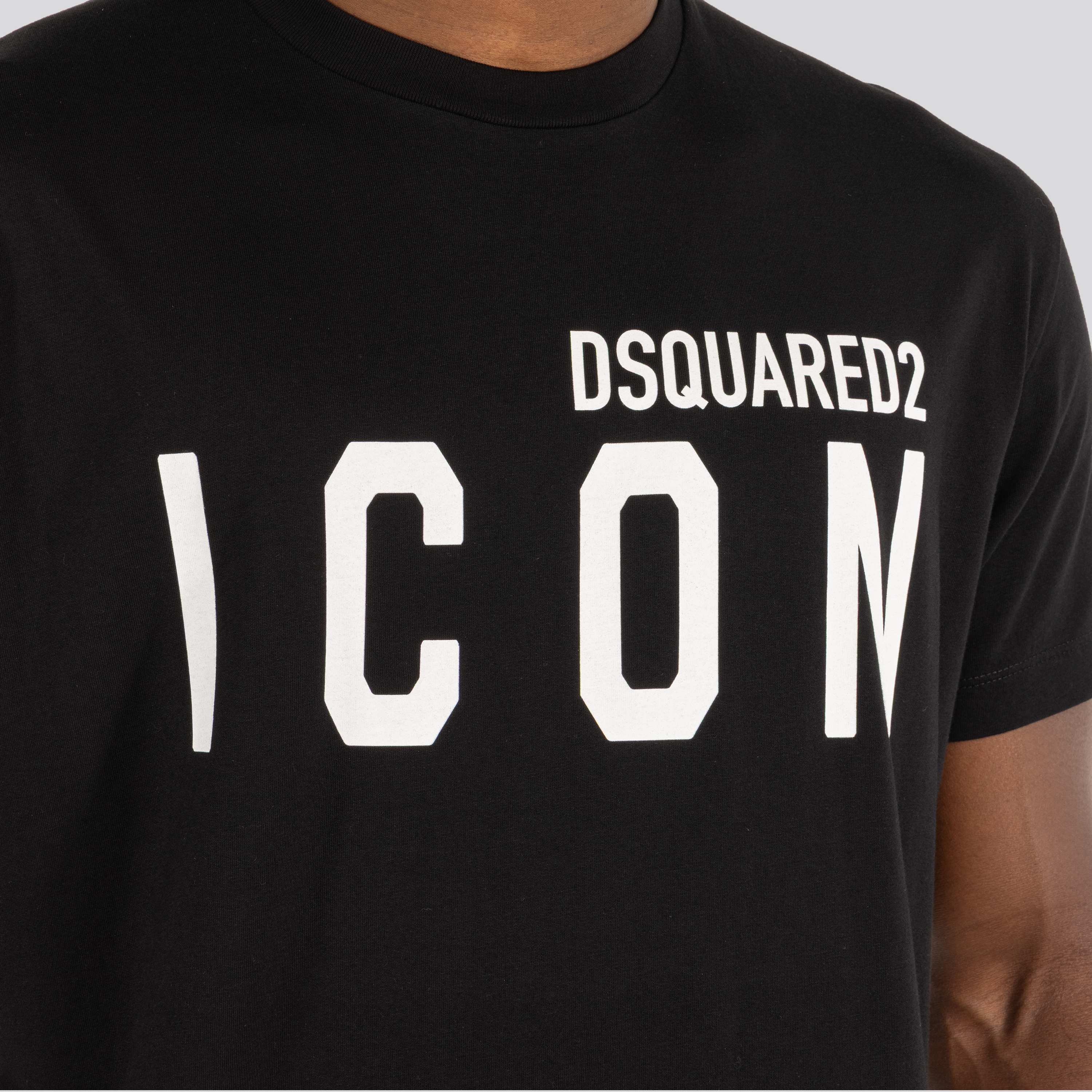 Camiseta Negra Dsquared2 Icon
