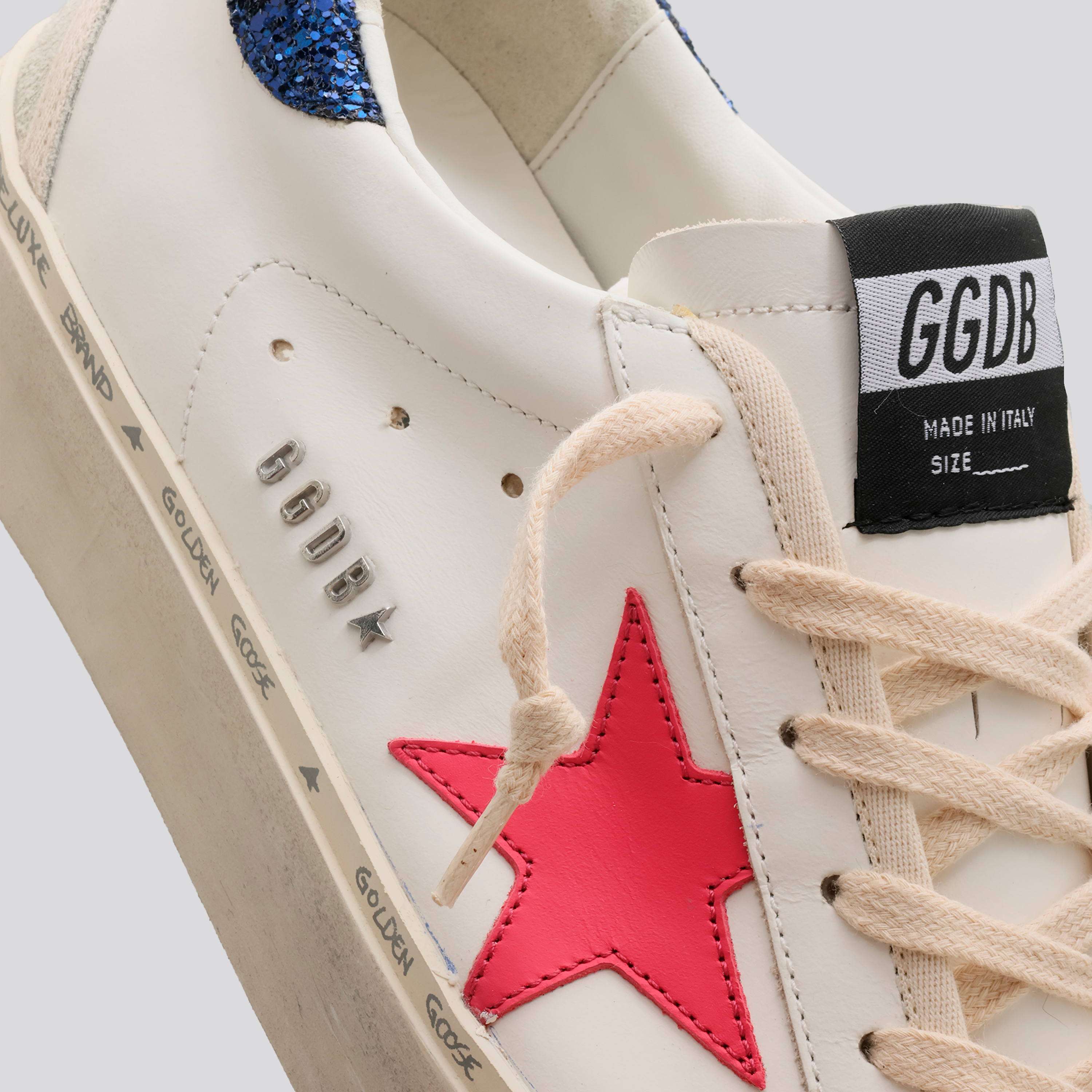 Sneakers Blancos Golden Goose Hi Star Glitter