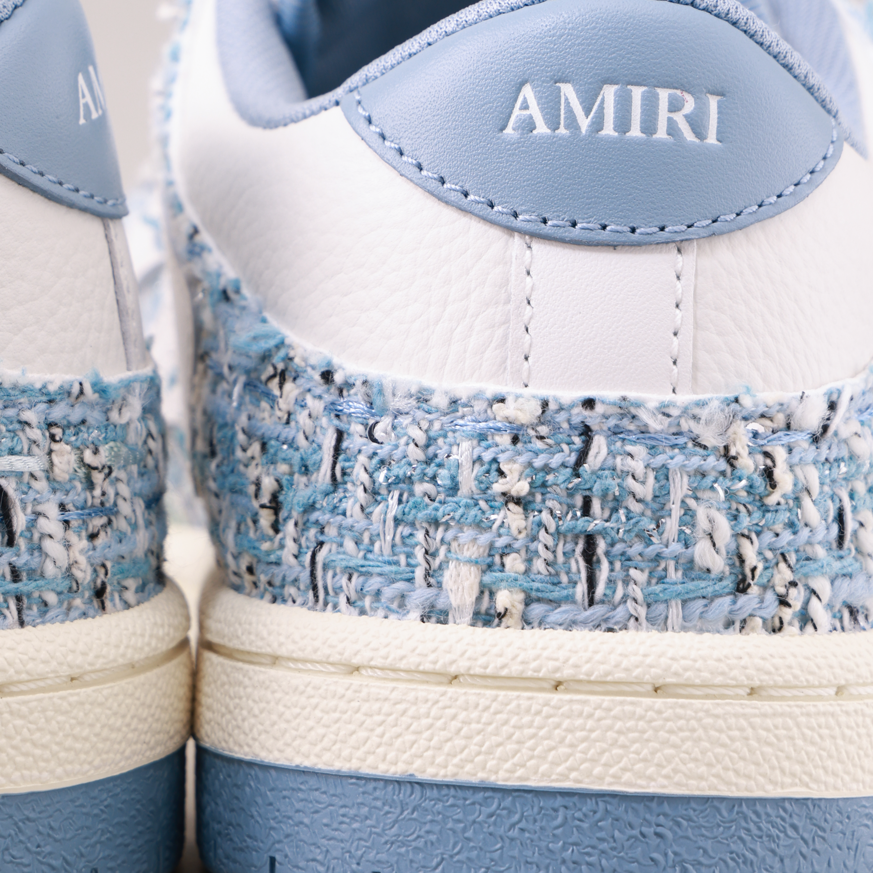 Sneakers Azules AMIRI Boucle Skel Top Low