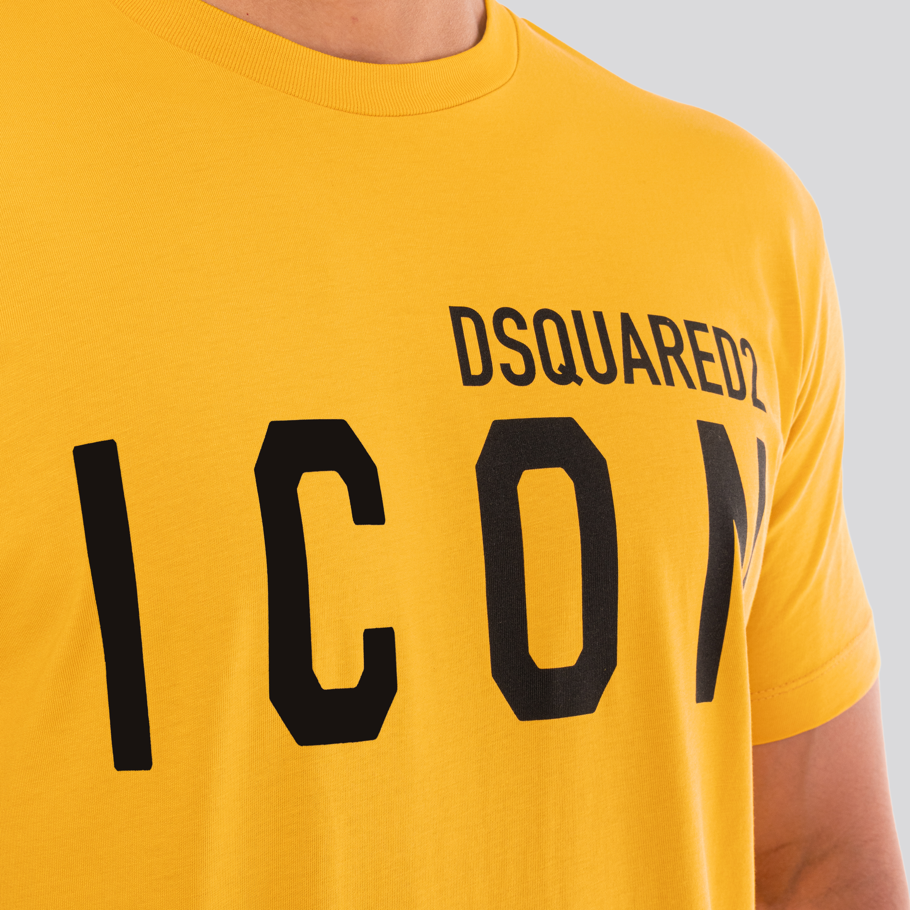 Camiseta Amarillo Dsquared2 Icon