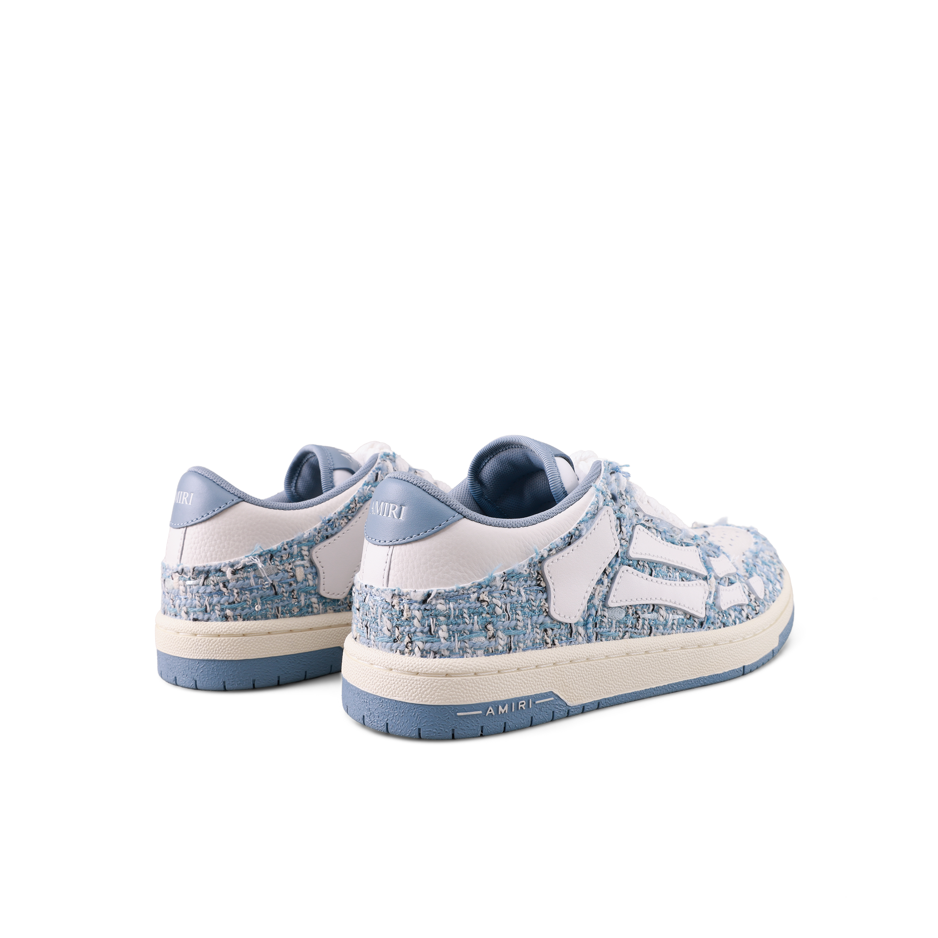 Sneakers Azules AMIRI Boucle Skel Top Low